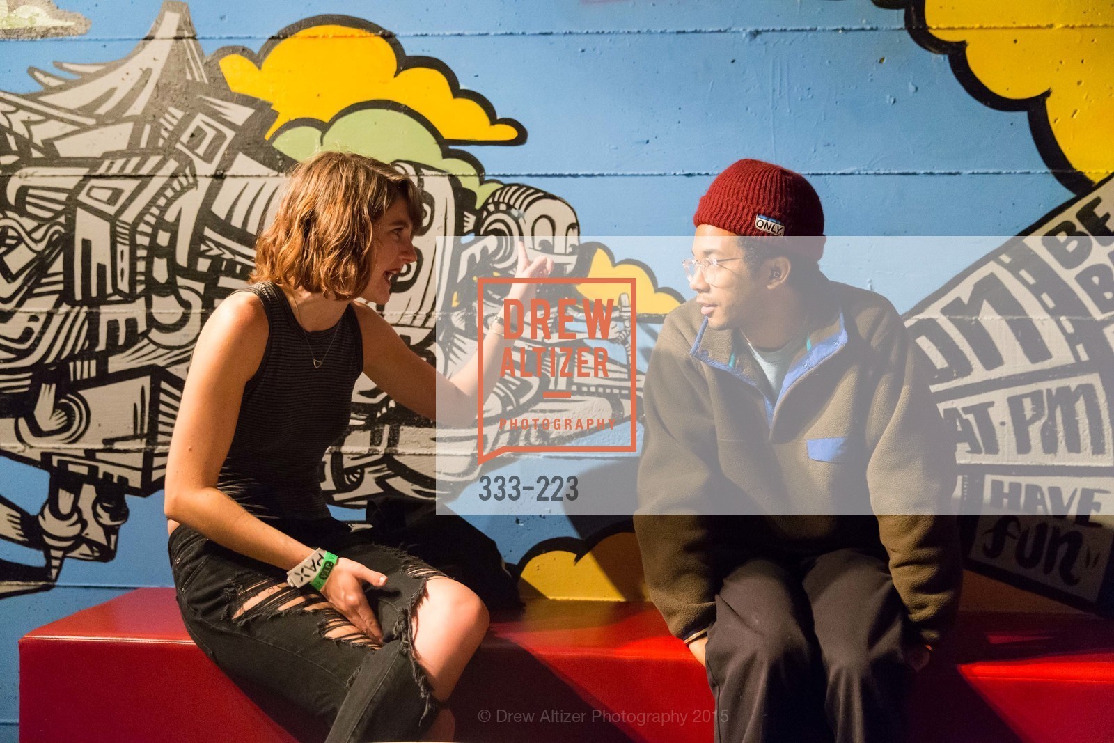 Emily McDermott, Toro Y Moi, Gucci & Vogue Dinner, 60 6th St, San Francisco. 60 6th St, San Francisco, August 8th, 2015, Photo #333-223 Emily McDermott, Toro Y Moi, Photo #333-223