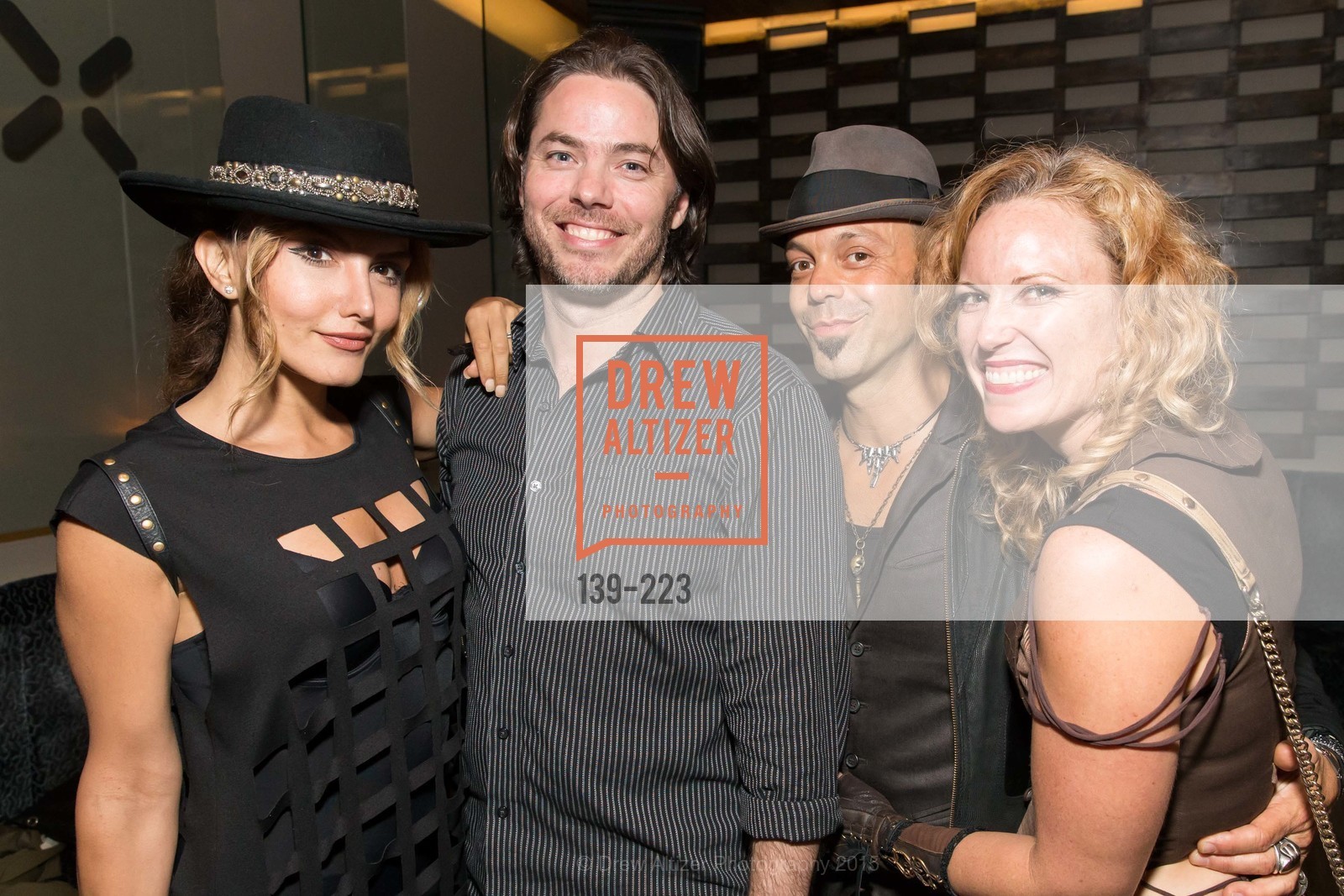 Gia Lam, Loren Earle, Britt Anderson, Julie Densmore, Gucci & Vogue Dinner, 60 6th St, San Francisco. 60 6th St, San Francisco, August 8th, 2015, Photo #139-223 Gia Lam, Loren Earle, Britt Anderson, Julie Densmore, Photo #139-223