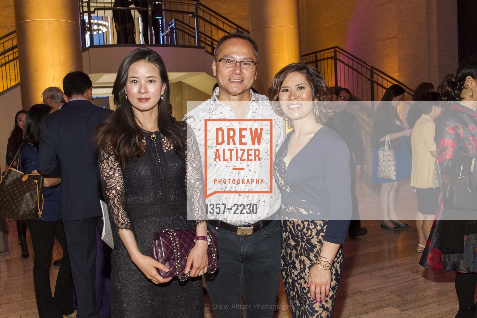 Jenny Wang, Willy Ng, Chau Lam, On Lok Celebrates! 2017, Bently Reserve. 301 Battery St., San Francisco, CA 94111, May 19th, 2017, Photo #1357-2230 Jenny Wang, Willy Ng, Chau Lam, Photo #1357-2230