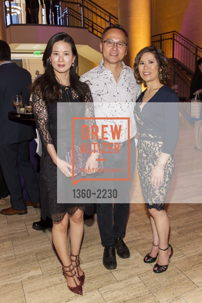 Jenny Wang, Willy Ng, Chau Lam, On Lok Celebrates! 2017, Bently Reserve. 301 Battery St., San Francisco, CA 94111, May 19th, 2017, Photo #1360-2230 Jenny Wang, Willy Ng, Chau Lam, Photo #1360-2230