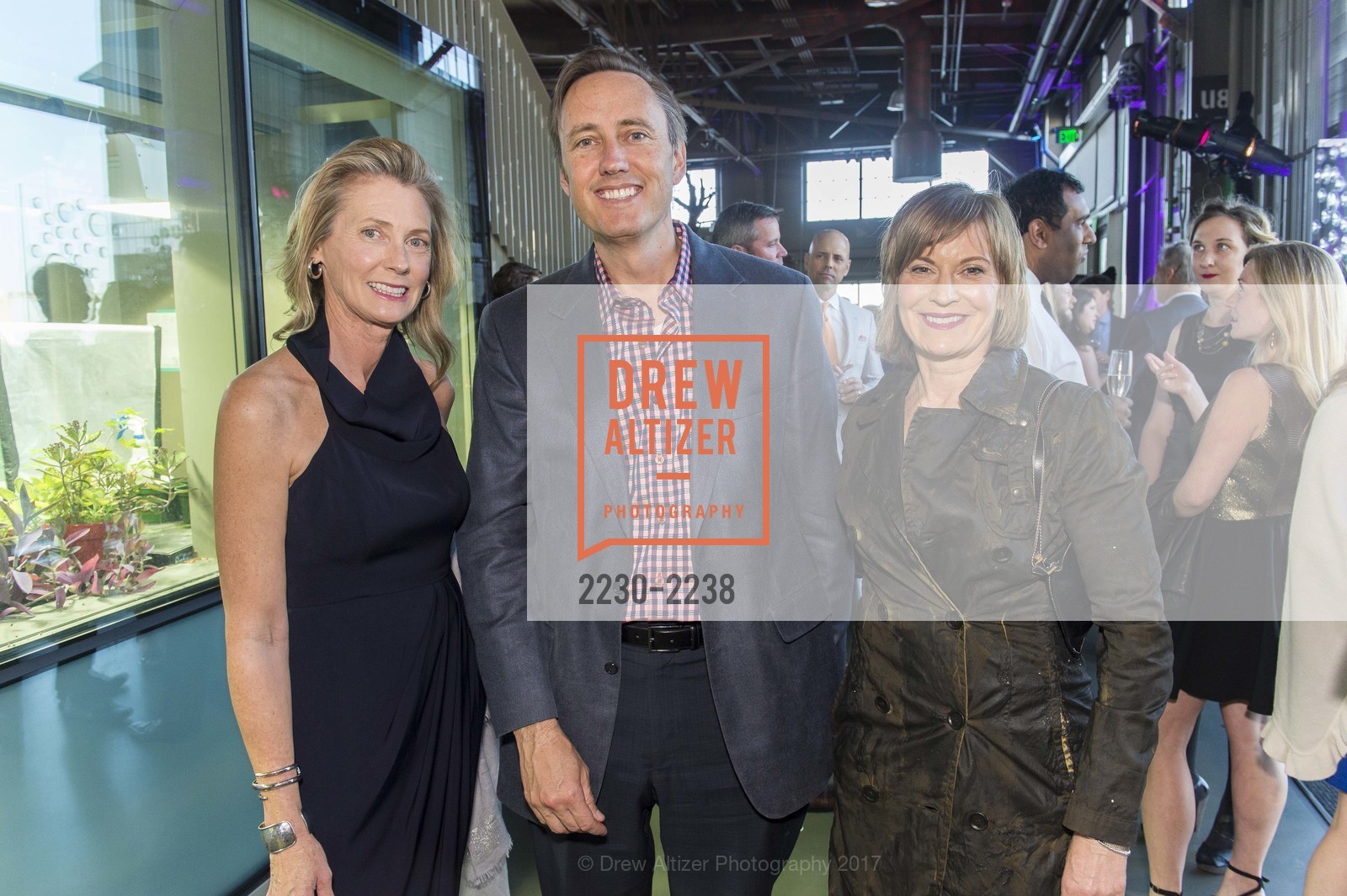 Jennifer Caldwell, Steve Jurvetson, Judy Wade, Party at the Piers Exploratorium Spring Gala: Phenomenal, Exploratorium. Pier 15, San Francisco CA 94111, May 17th, 2017, Photo #2230-2238 Jennifer Caldwell, Steve Jurvetson, Judy Wade, Photo #2230-2238