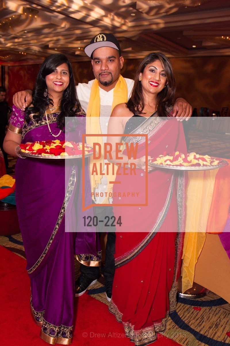 Michelle Parekh, Mixman Shawn, Sheethal Doshi, Gucci & Vogue Dinner, Hyatt Regency San Francisco Airport. Hyatt Regency San Francisco Airport, . 1333 Old Bayshore Hwy, August 8th, 2015, Photo #120-224 Michelle Parekh, Mixman Shawn, Sheethal Doshi, Photo #120-224