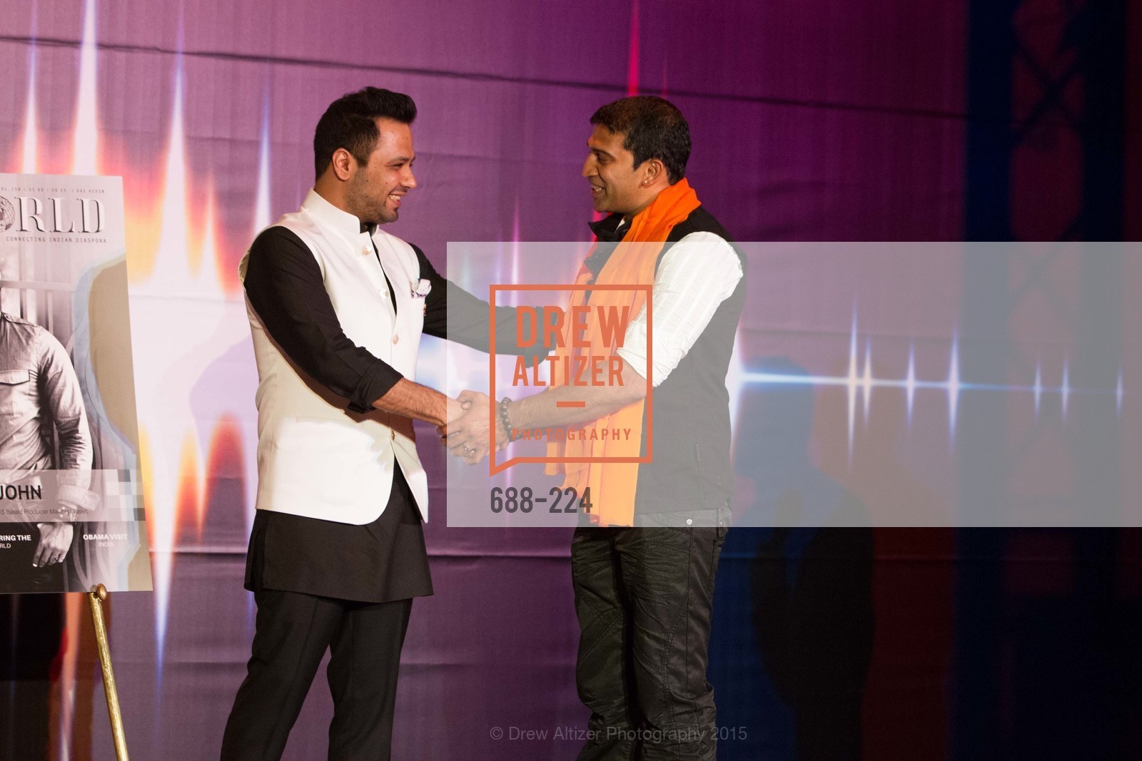 Manu Jagmohan Singh, Giju John, Gucci & Vogue Dinner, Hyatt Regency San Francisco Airport. Hyatt Regency San Francisco Airport, . 1333 Old Bayshore Hwy, August 8th, 2015, Photo #688-224 Manu Jagmohan Singh, Giju John, Photo #688-224