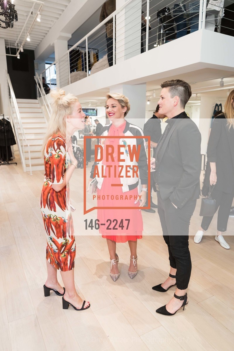 Anna Alexia Basile, Maghan McDowell, Ginger Babb, PIA x Tokyo Gamine Trunk Show, PIA. 414 Jackson St, May 23rd, 2017, Photo #146-2247 Anna Alexia Basile, Maghan McDowell, Ginger Babb, Photo #146-2247
