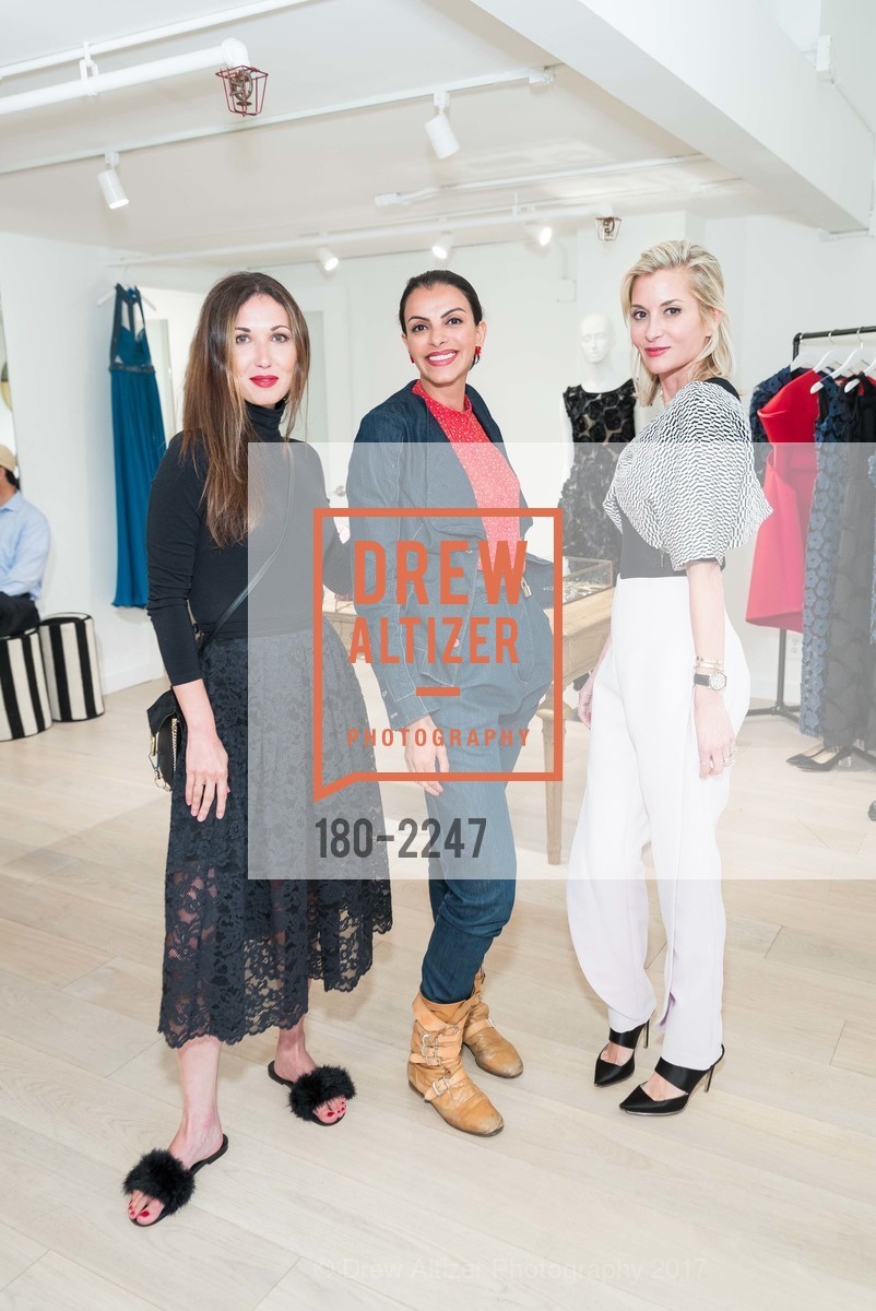 Camilla Papale, Sonia Maria Edwards, Mary Gonsalves Kinney, PIA x Tokyo Gamine Trunk Show, PIA. 414 Jackson St, May 23rd, 2017, Photo #180-2247 Camilla Papale, Sonia Maria Edwards, Mary Gonsalves Kinney, Photo #180-2247