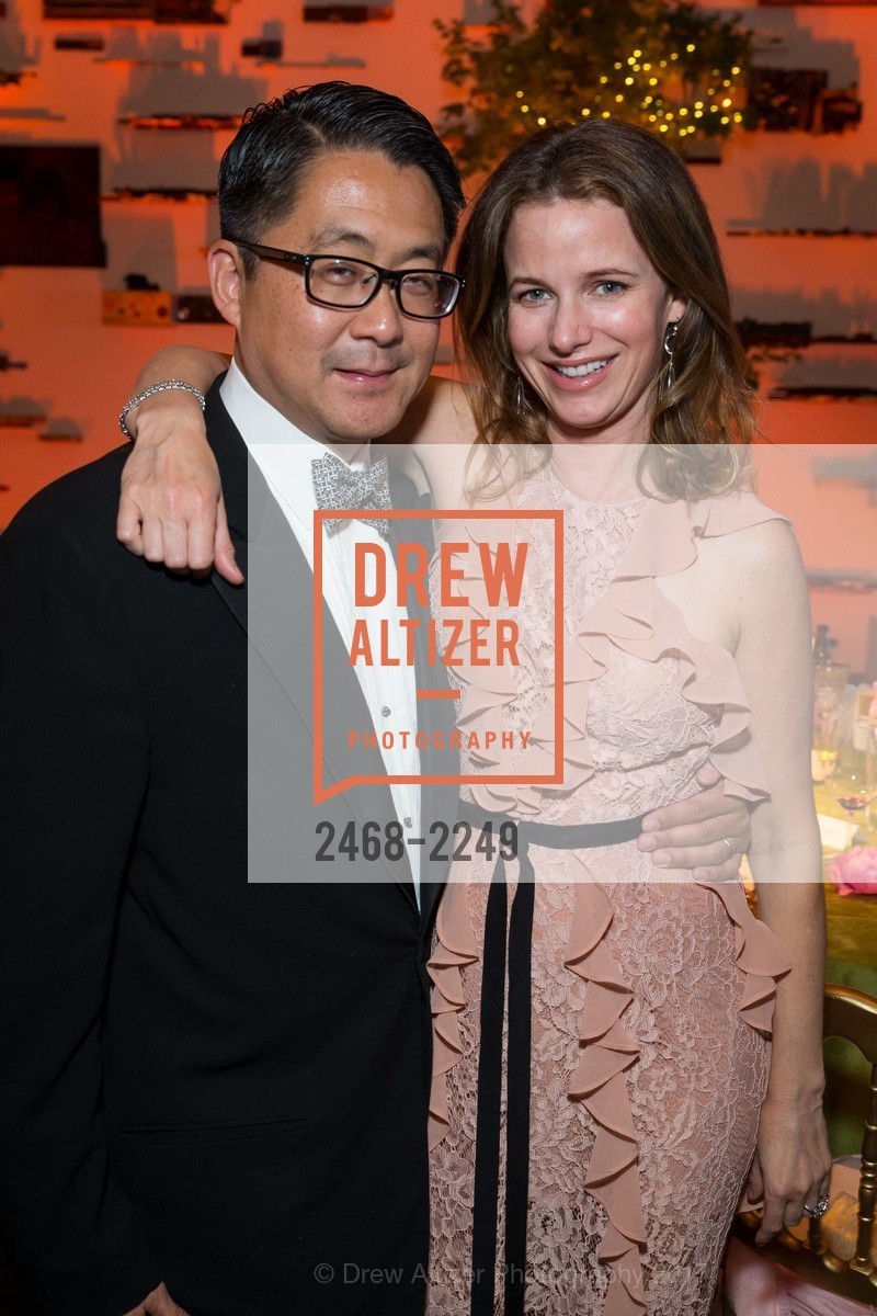 Michael Kim, Lindsay Bolton, Spring Gala at the de Young Museum, de Young Museum. 50 Hagiwara Tea Garden Dr, May 20th, 2017, Photo #2468-2249 Michael Kim, Lindsay Bolton, Photo #2468-2249