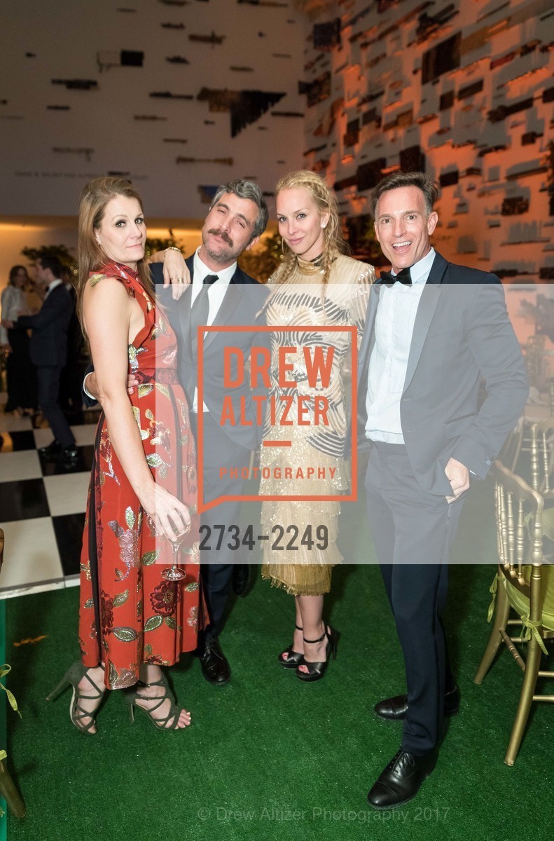 Anne Vincent, Douglas Friedman, Christina Getty, George Kolasa, Spring Gala at the de Young Museum, de Young Museum. 50 Hagiwara Tea Garden Dr, May 20th, 2017, Photo #2734-2249 Anne Vincent, Douglas Friedman, Christina Getty, George Kolasa, Photo #2734-2249