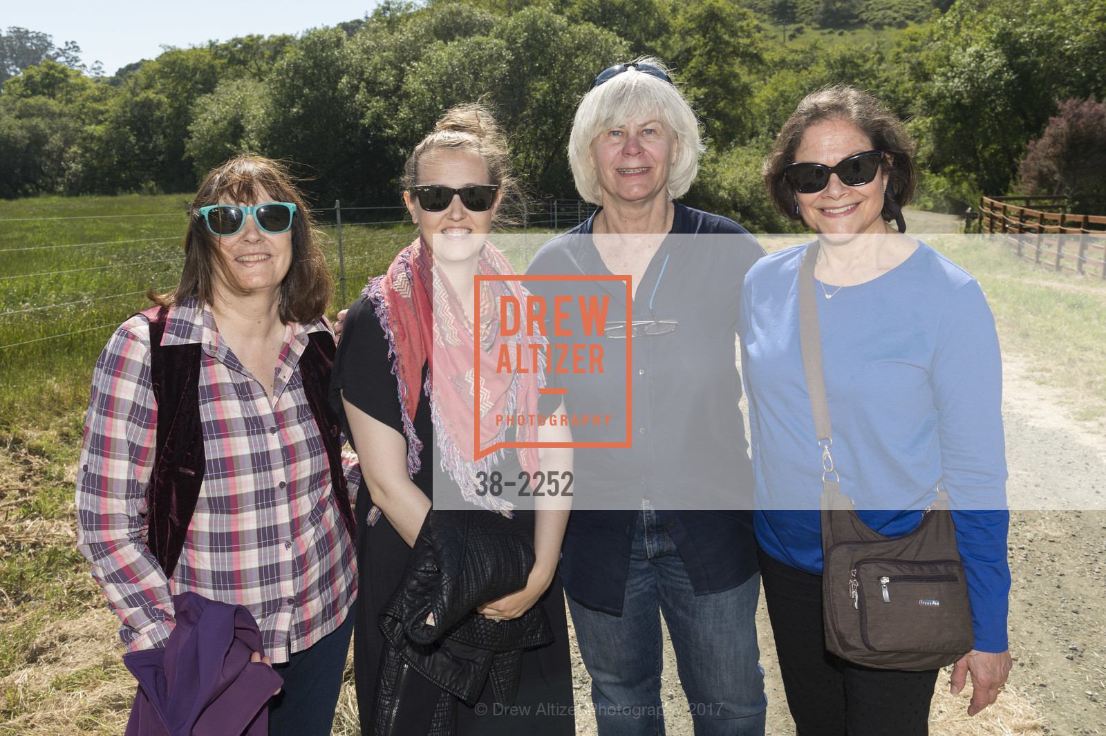 Lauren Rand, Adrienne Matheson, Carol Jensen, Joanne Backman, Save the Redwoods League Canopy Club Annual Dinner 2017, TomKat Ranch, May 20th, 2017, Photo #38-2252 Lauren Rand, Adrienne Matheson, Carol Jensen, Joanne Backman, Photo #38-2252
