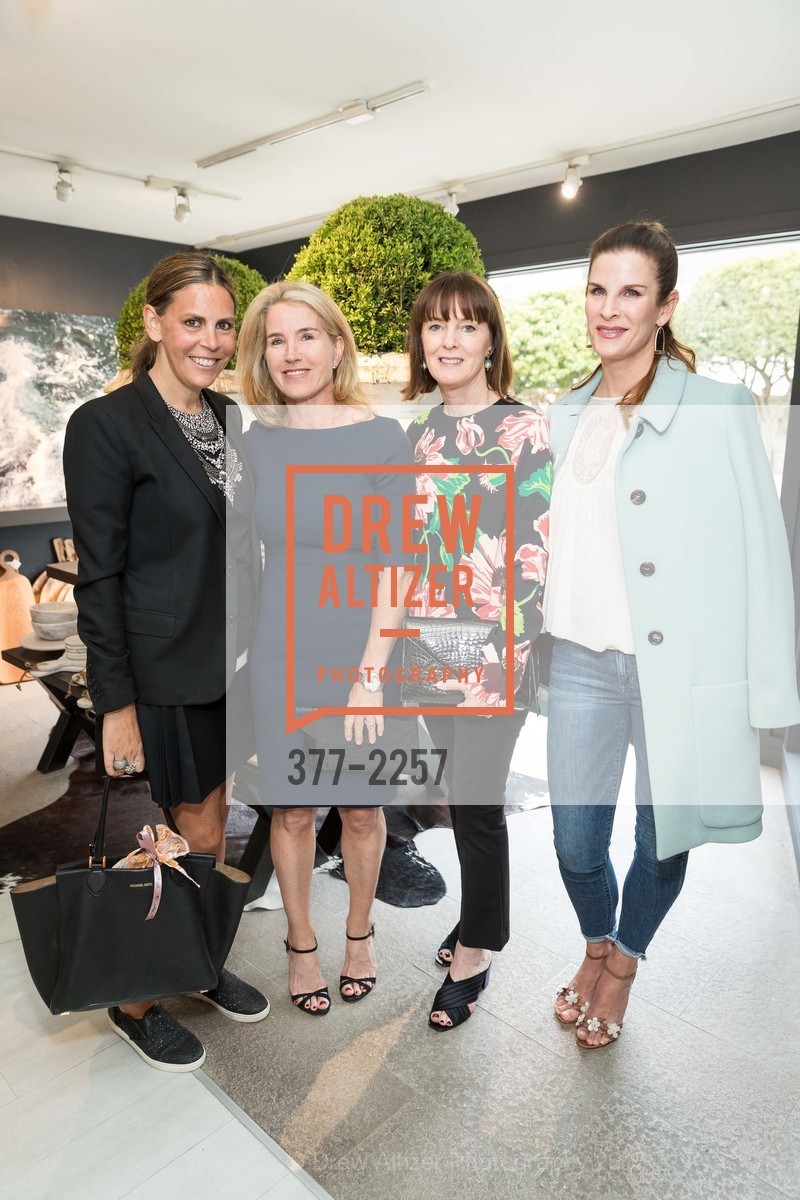Ann Waterman, Summer Tompkins Walker, Allison Speer, Leslie Podell, Hudson Grace Book Signing - Nick Voulgaris III and Douglas Friedman "The Seadside House: Living on the Water", Hudson Grace. 3350 Sacramento Street, May 22nd, 2017, Photo #377-2257 Ann Waterman, Summer Tompkins Walker, Allison Speer, Leslie Podell, Photo #377-2257