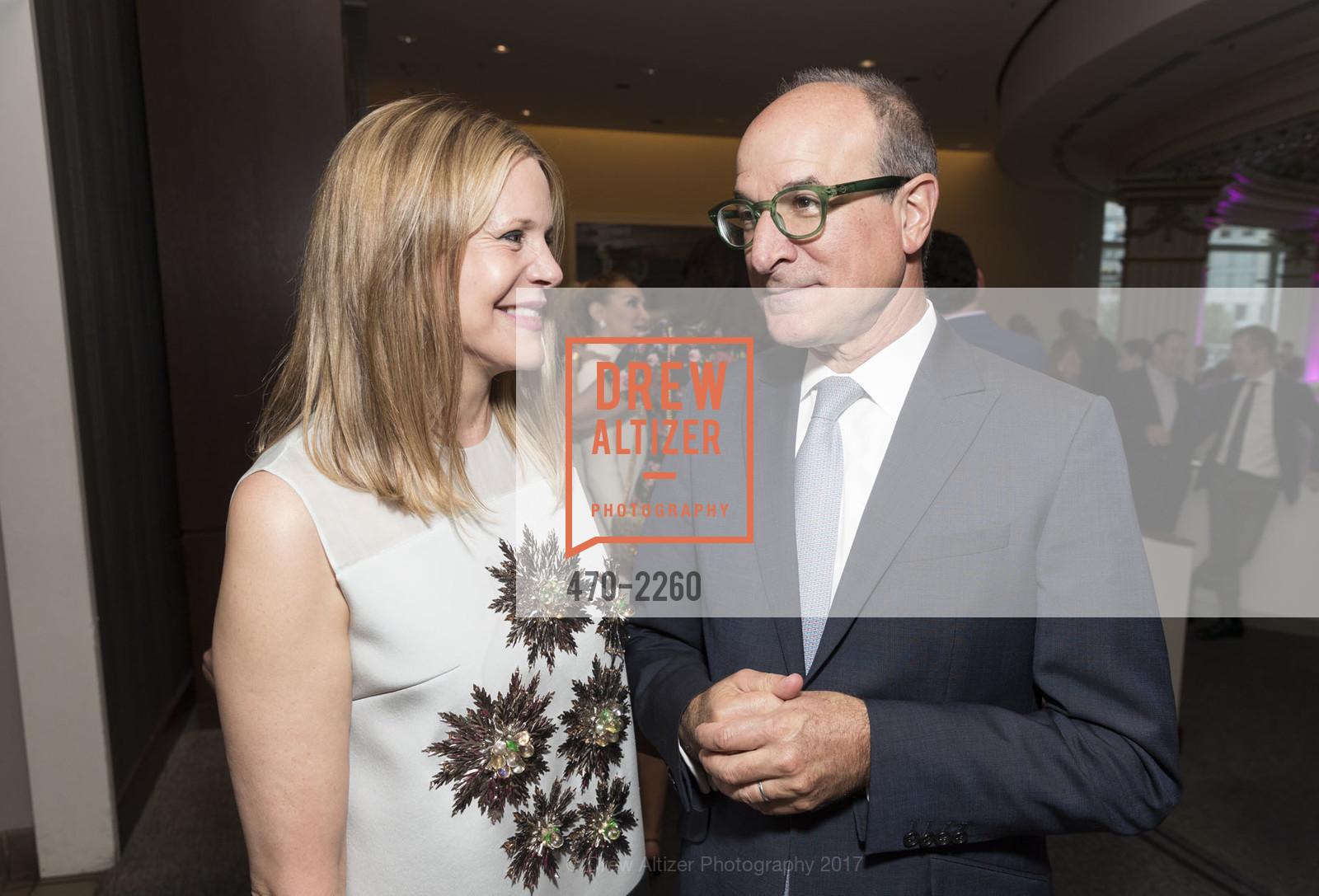 Mary Beth Shimmon, Victor Makras, Family Builders Gala 2017, Neiman Marcus, Rotunda. Rotunda Neimun Marcus, May 25th, 2017, Photo #470-2260 Mary Beth Shimmon, Victor Makras, Photo #470-2260