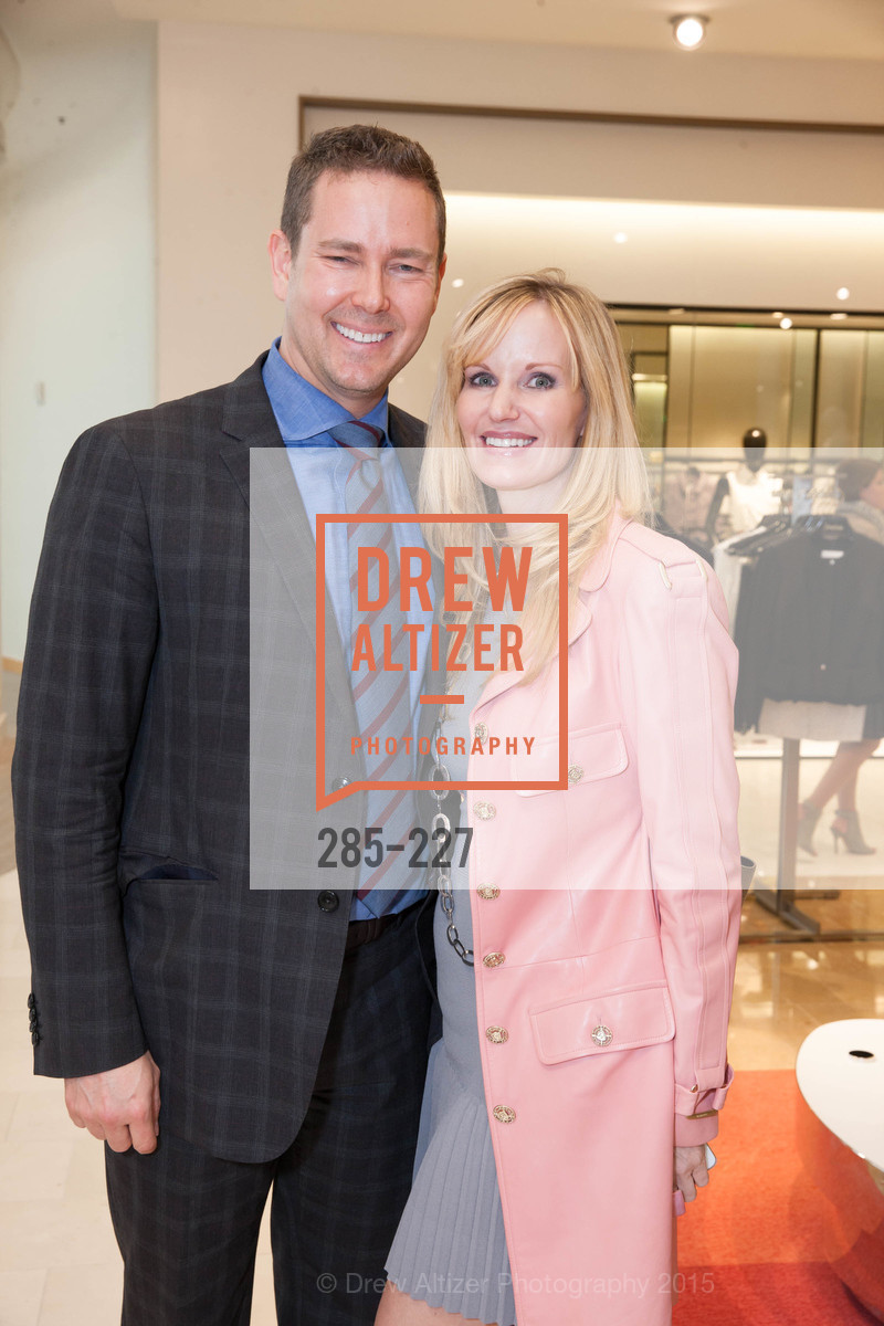 Joe Hamersma, Sherri Corker, Gucci & Vogue Dinner, Neiman Marcus. Neiman Marcus, May 7th, 2015, Photo #285-227 Joe Hamersma, Sherri Corker, Photo #285-227