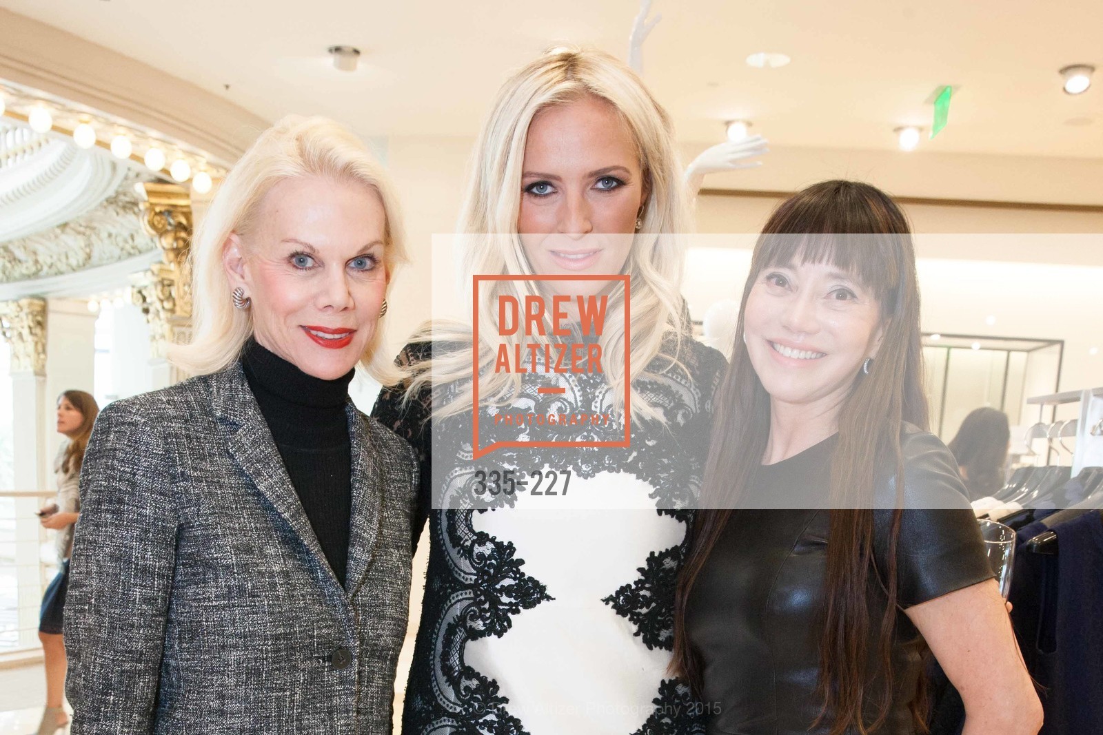 Sandra Farris, Keren Craig, France Szeto, Gucci & Vogue Dinner, Neiman Marcus. Neiman Marcus, May 7th, 2015, Photo #335-227 Sandra Farris, Keren Craig, France Szeto, Photo #335-227