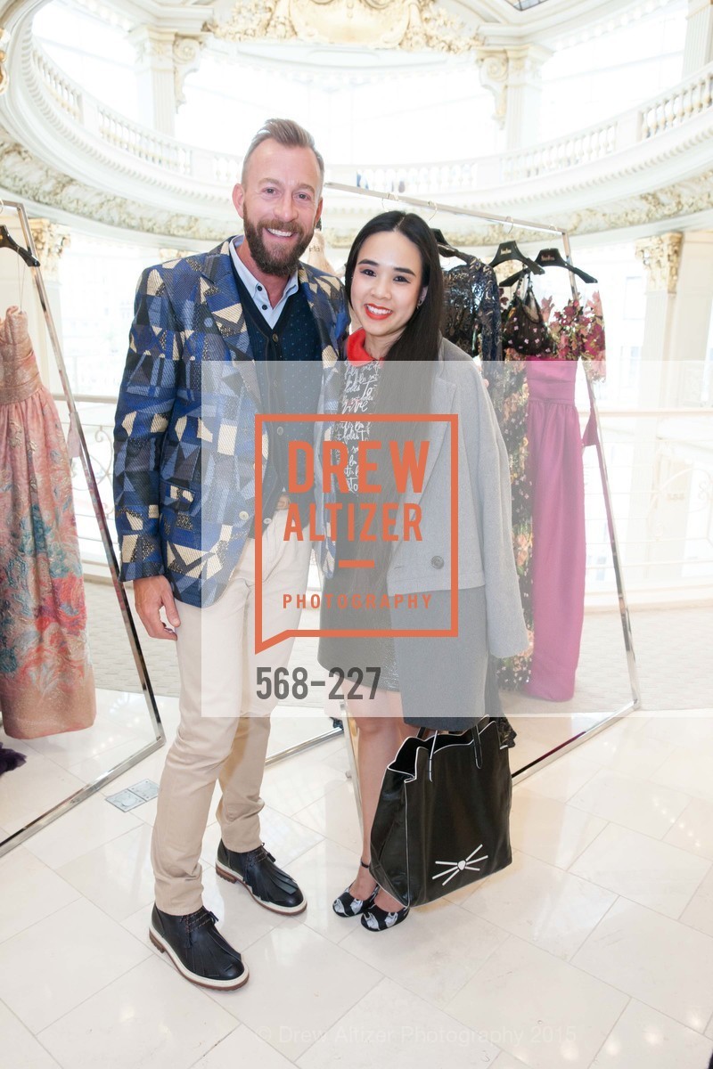 Michael Purdy, Khuyen Do, Gucci & Vogue Dinner, Neiman Marcus. Neiman Marcus, May 7th, 2015, Photo #568-227 Michael Purdy, Khuyen Do, Photo #568-227