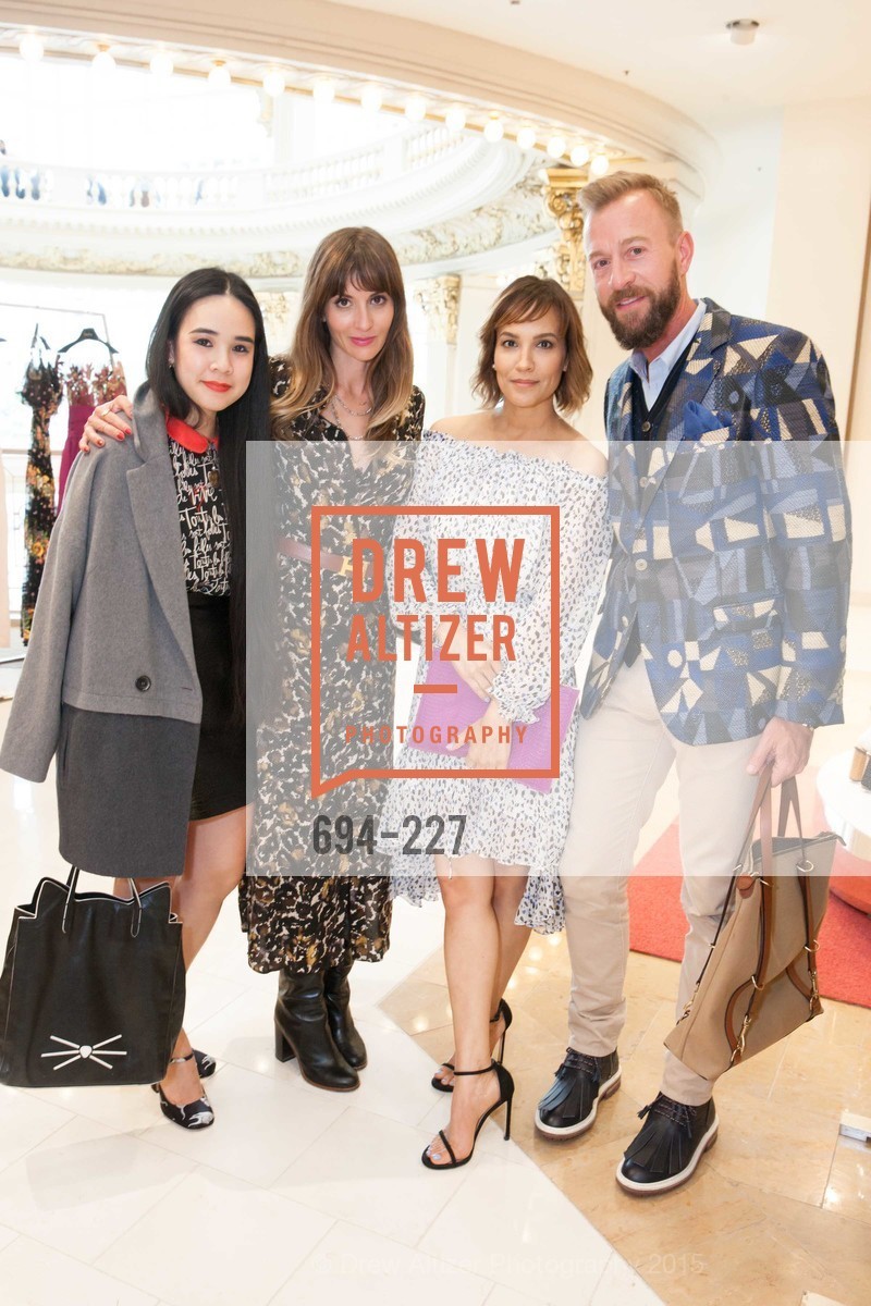 Khuyen Do, Mary Gonsalves Kinney, Lora DuBain, Michael Purdy, Keren Craig Personal Appearance for Marchesa Fall Trunk Show, Neiman Marcus, May 7th, 2015,Drew Altizer, Drew Altizer Photography, full-service agency, private events, San Francisco photographer, photographer california