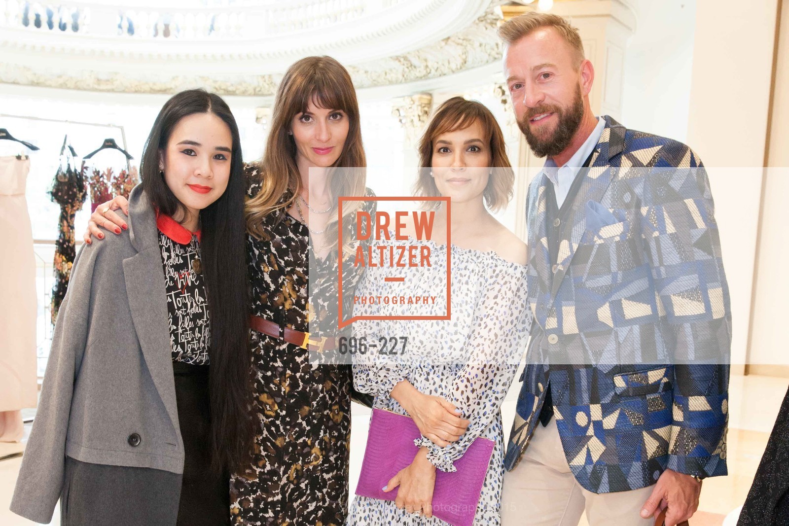 Khuyen Do, Mary Gonsalves Kinney, Lora DuBain, Michael Purdy, Gucci & Vogue Dinner, Neiman Marcus. Neiman Marcus, May 7th, 2015, Photo #696-227 Khuyen Do, Mary Gonsalves Kinney, Lora DuBain, Michael Purdy, Photo #696-227
