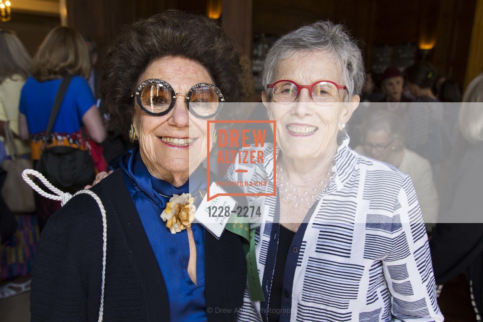 Lynn Symons Ellington, Tita Diepenbrock, Burke's Alumnae Luncheon 2017, The Metropolitan Club, June 2nd, 2017, Photo #1228-2274 Lynn Symons Ellington, Tita Diepenbrock, Photo #1228-2274