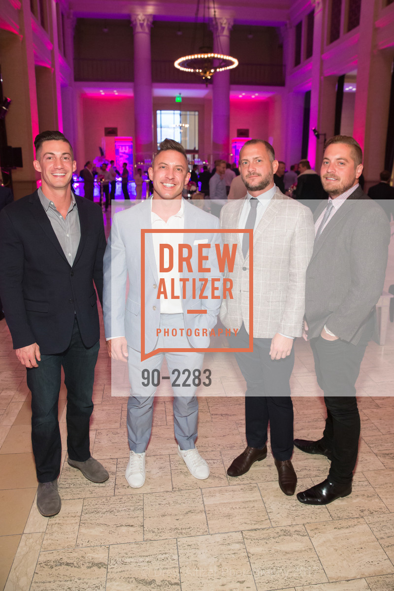 Jonathan Taylor, Nick Hodulik, Robert Polacek, Ryan Pendleton, VIP Pride Party 2017, Bently Reserve, June 2nd, 2017, Photo #90-2283 Jonathan Taylor, Nick Hodulik, Robert Polacek, Ryan Pendleton, Photo #90-2283