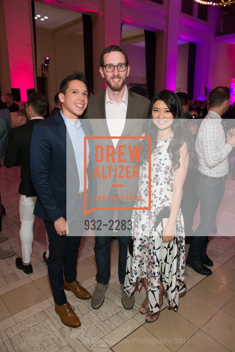 Nicholas Gonzalez, Scott Wiener, Yisha Fan, VIP Pride Party 2017, Bently Reserve, June 2nd, 2017, Photo #932-2283 Nicholas Gonzalez, Scott Wiener, Yisha Fan, Photo #932-2283