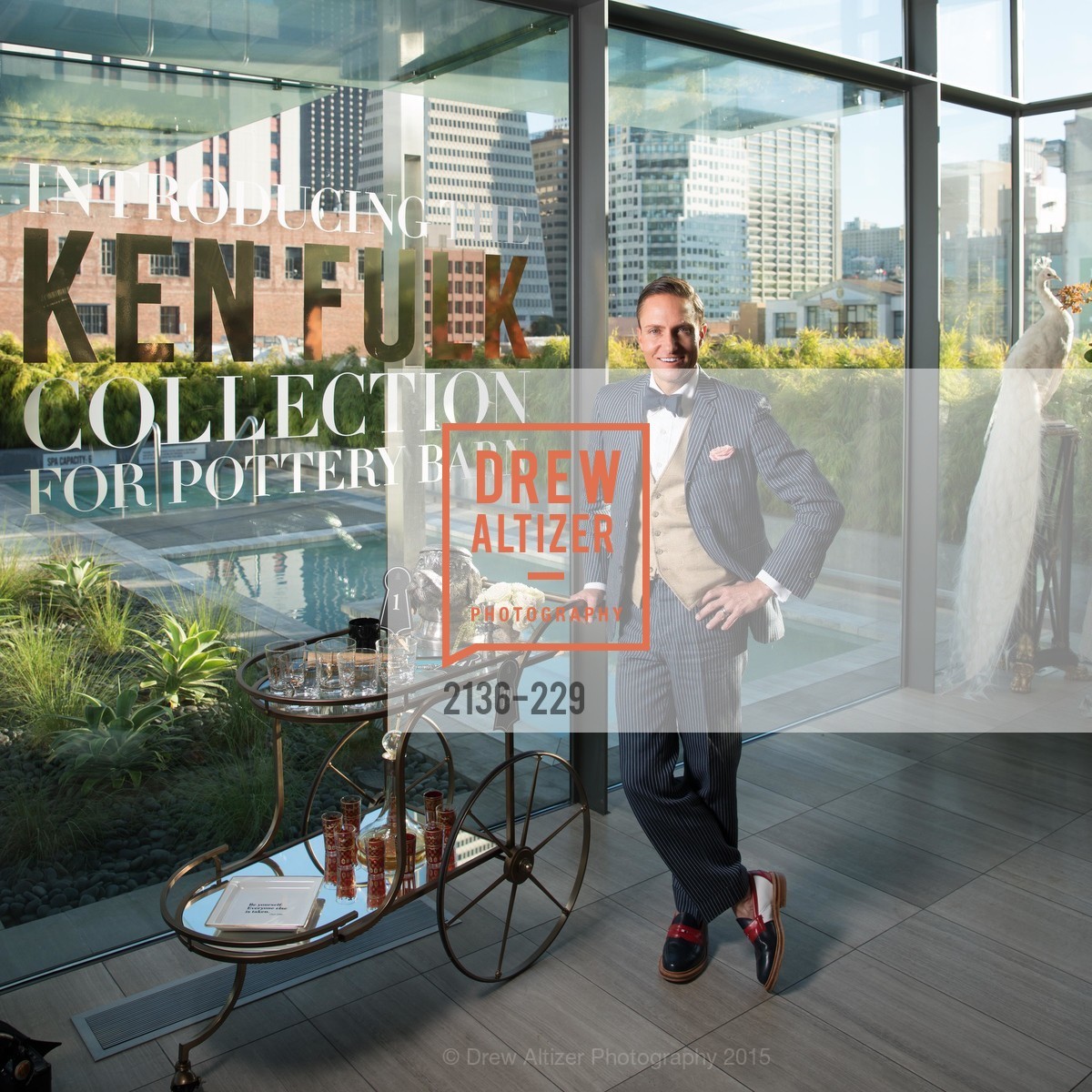 Ken Fulk, Gucci & Vogue Dinner, Battery. Battery, . 717 Battery St, August 12th, 2015, Photo #2136-229 Ken Fulk, Photo #2136-229
