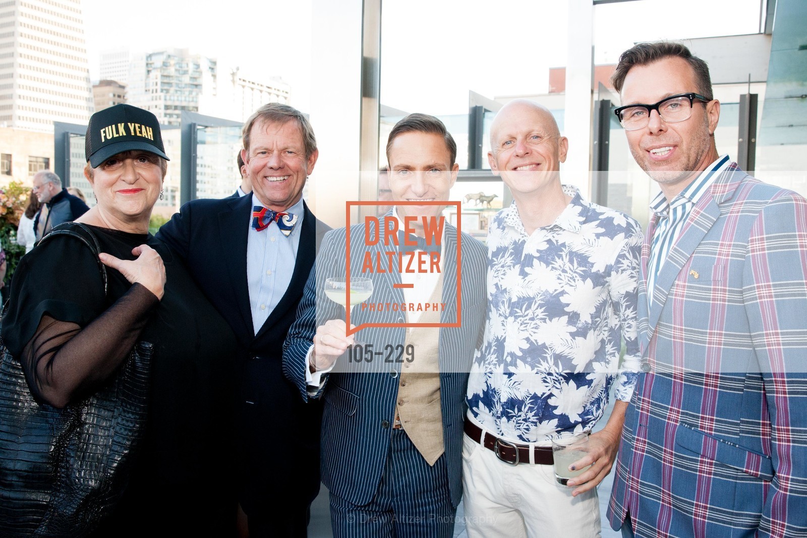 Susan Magley, Jim Magill, Ken Fulk, Lane Murchison, Brian Anderson, Ken Fulk Collection Arrival Party At The Battery, Battery. 717 Battery St, August 12th, 2015,Drew Altizer, Drew Altizer Photography, full-service agency, private events, San Francisco photographer, photographer california