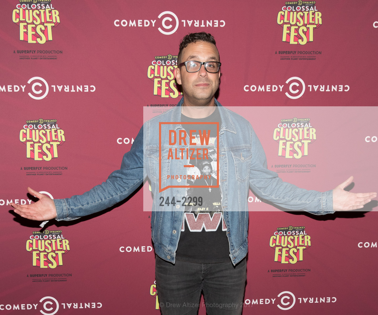 Joe DeRosa, COLOSSAL CLUSTERFEST After Party at Dirty Water, Dirty Water. 1355 Market Street, June 4th, 2017, Photo #244-2299 Joe DeRosa, Photo #244-2299