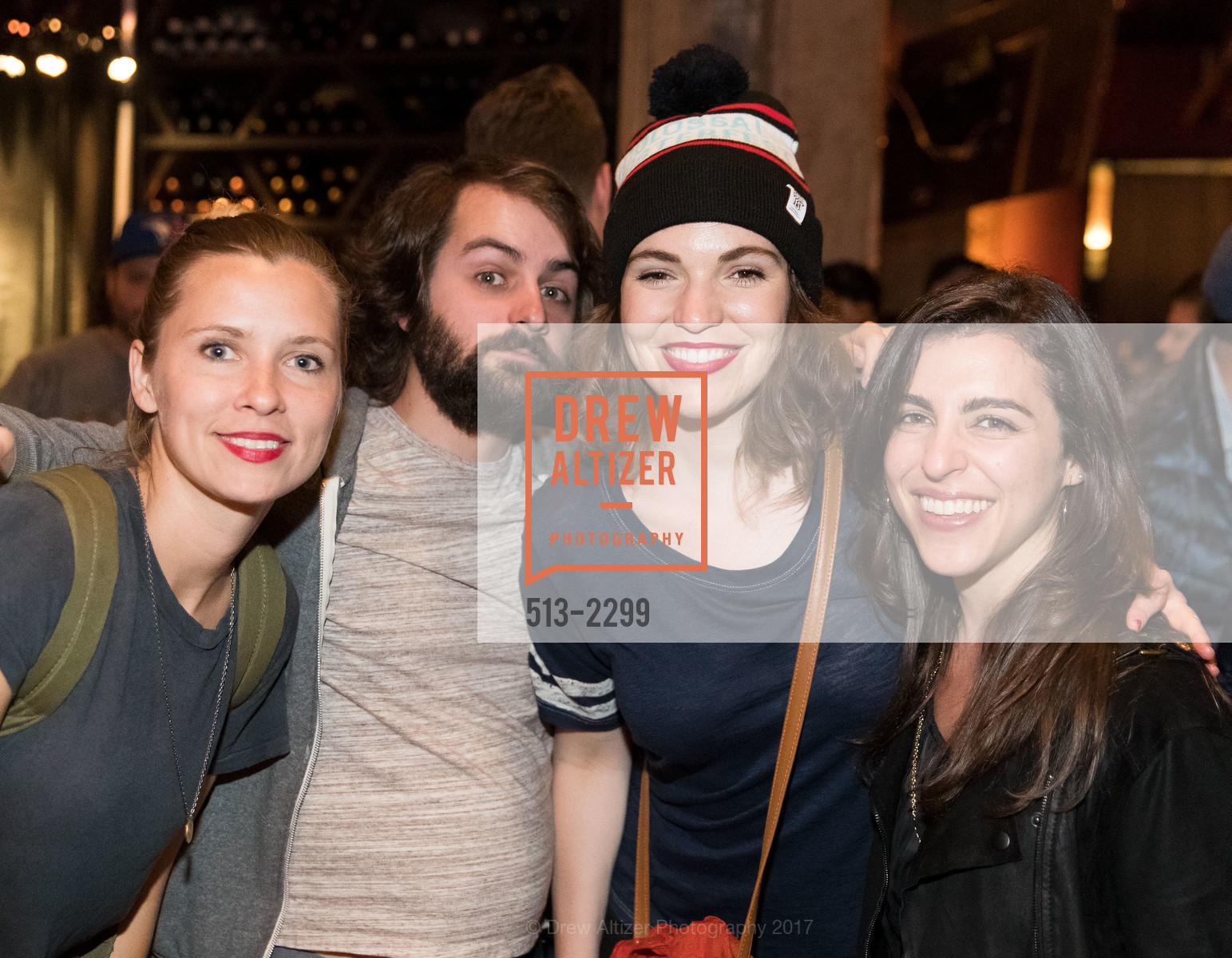 Mo Welch, Joe Kwaczala, Beth Stelling, Marissa Nasca, COLOSSAL CLUSTERFEST After Party at Dirty Water, Dirty Water. 1355 Market Street, June 4th, 2017, Photo #513-2299 Mo Welch, Joe Kwaczala, Beth Stelling, Marissa Nasca, Photo #513-2299