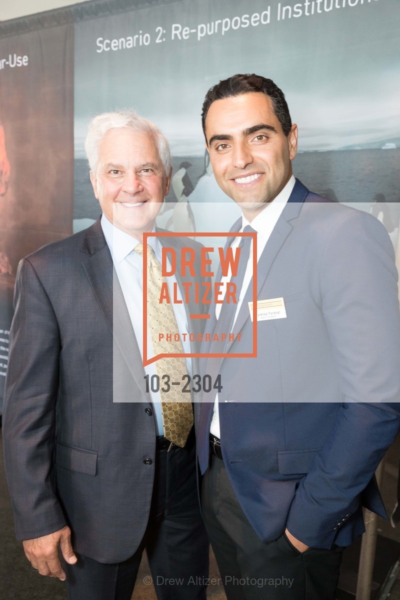 Joe Cirincione, Farshad Farahat, Ploughshares Fund Gala 2017, Fort Mason. 308 Landmark Building A, Photo #103-2304 Joe Cirincione, Farshad Farahat, Photo #103-2304