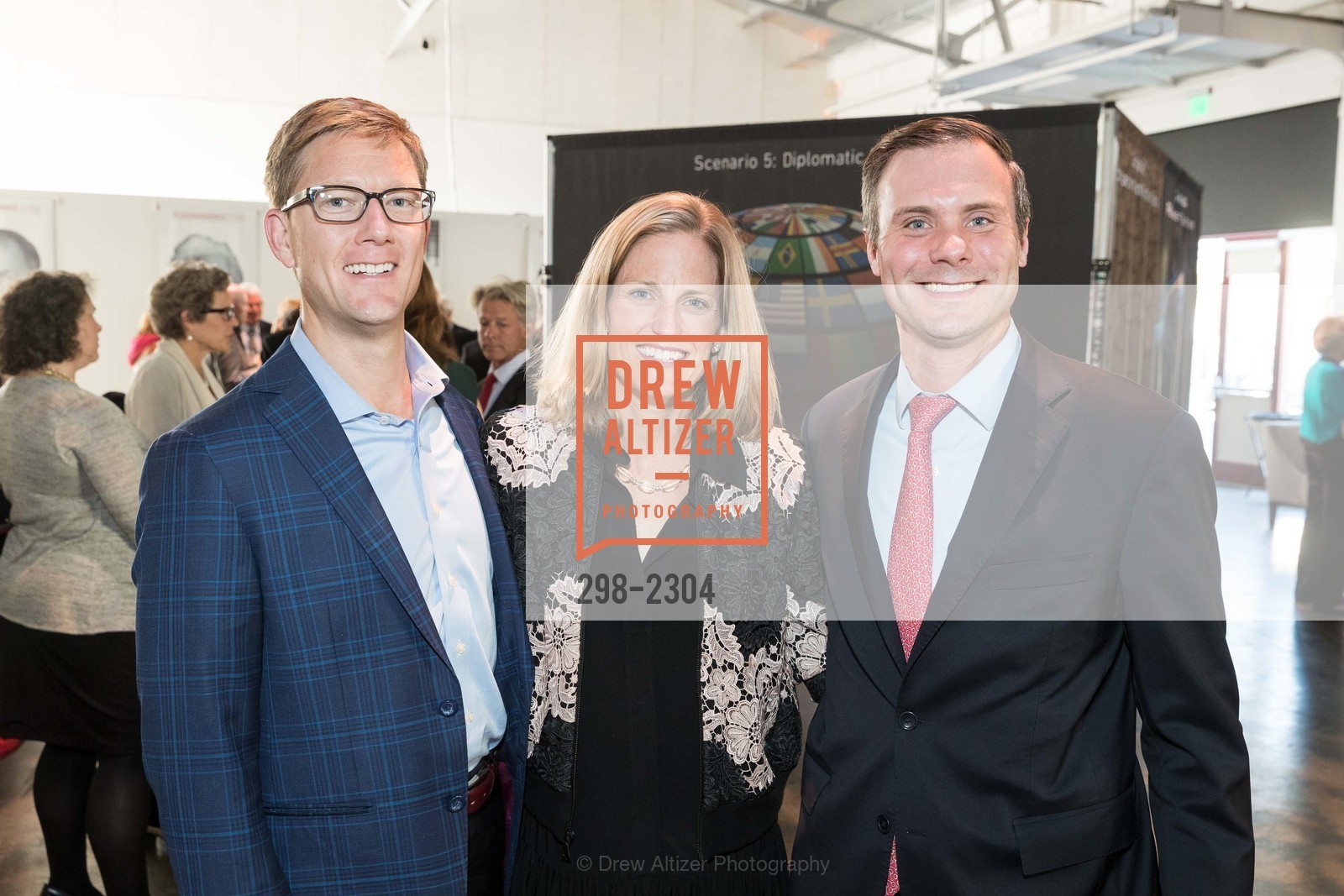 John Couch, Kelly Couch, Phil Ames, Ploughshares Fund Gala 2017, Fort Mason. 308 Landmark Building A, Photo #298-2304 John Couch, Kelly Couch, Phil Ames, Photo #298-2304