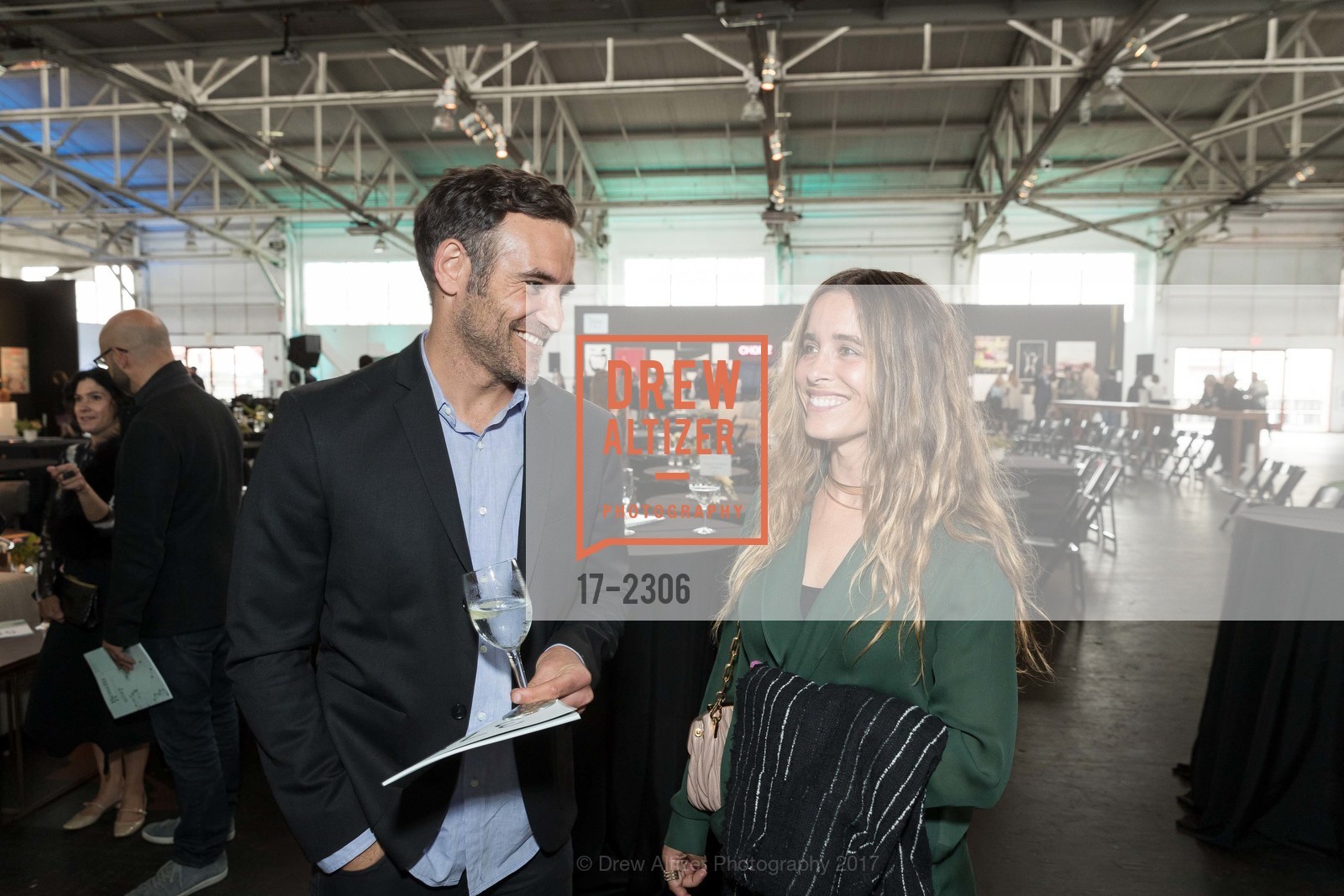 Josh McAdam, Sayre Ziskin, Headlands Benefit Art Auction 2017, Fort Mason. 2 Marina Blvd. SF, California 94123, June 7th, 2017, Photo #17-2306 Josh McAdam, Sayre Ziskin, Photo #17-2306