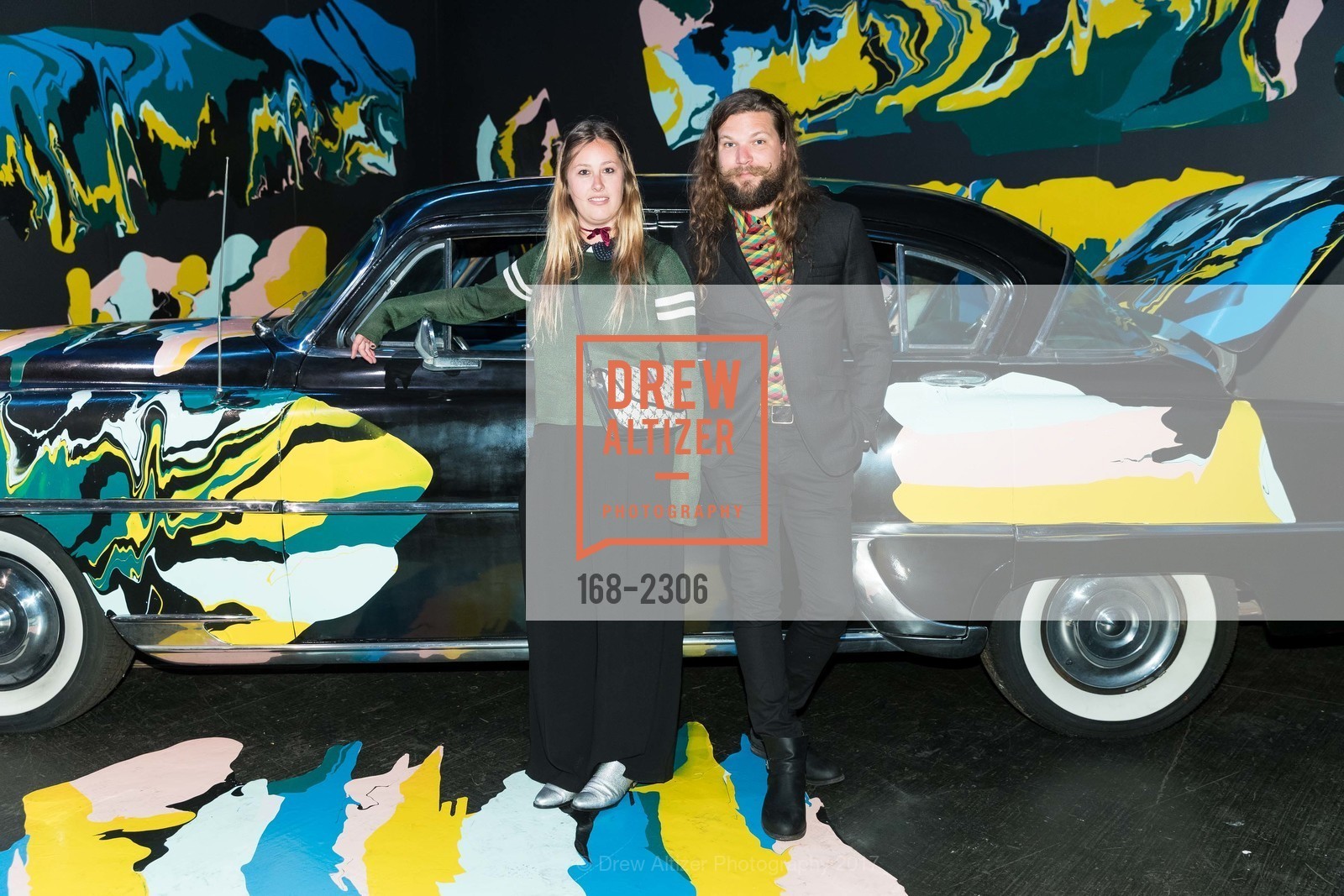 Jenny Sharaf, John Duket, Headlands Benefit Art Auction 2017, Fort Mason. 2 Marina Blvd. SF, California 94123, June 7th, 2017, Photo #168-2306 Jenny Sharaf, John Duket, Photo #168-2306