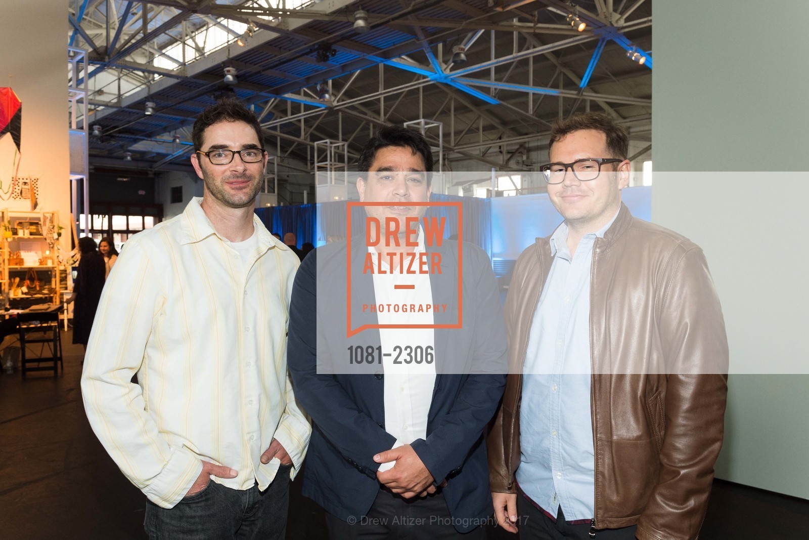 Gary Blum, Sean Uyehara, Marco Lean, Headlands Benefit Art Auction 2017, Fort Mason. 2 Marina Blvd. SF, California 94123, June 7th, 2017, Photo #1081-2306 Gary Blum, Sean Uyehara, Marco Lean, Photo #1081-2306