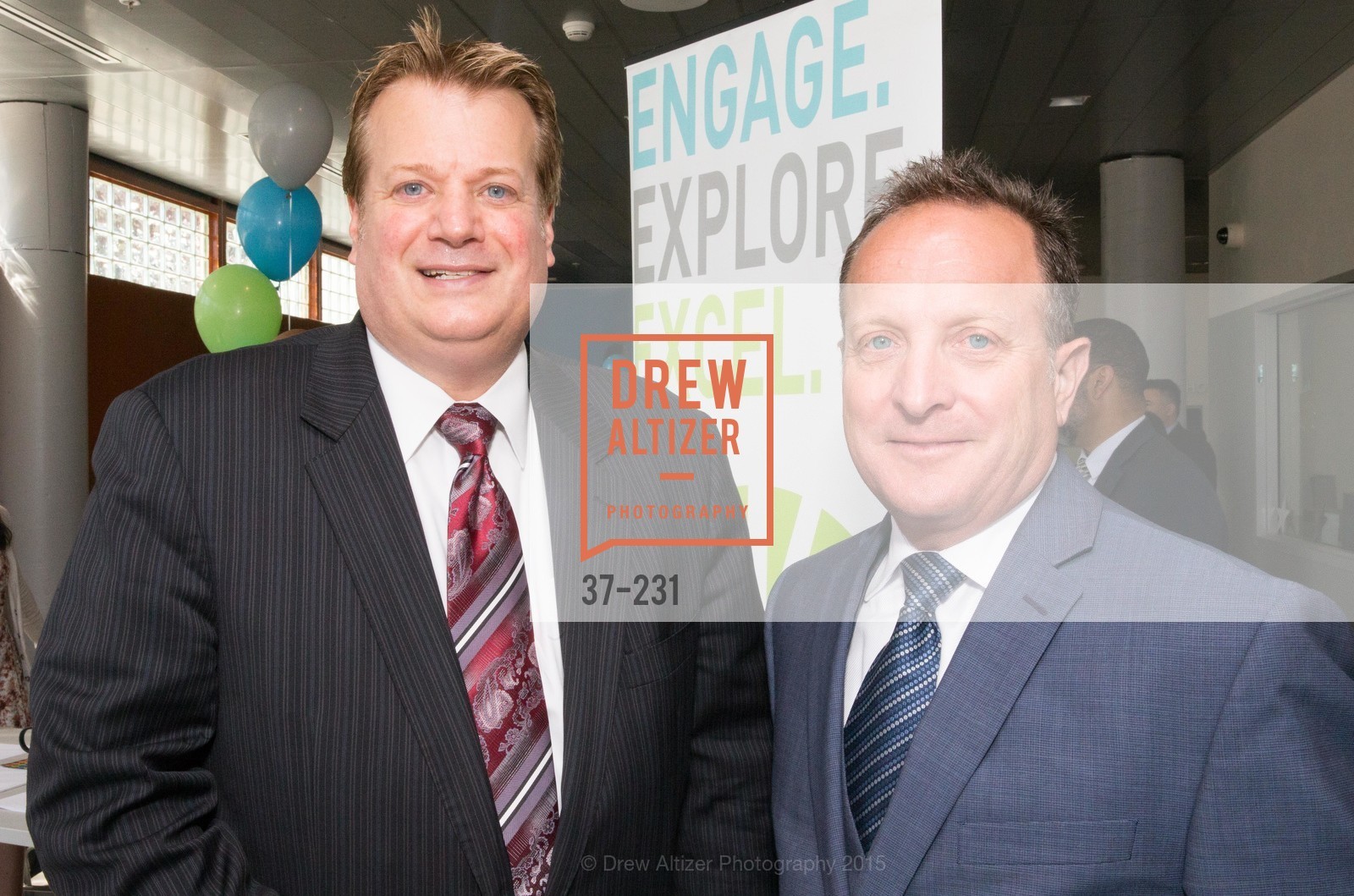 JIm Oddie, Mark Chekal-Bain, Gucci & Vogue Dinner, Willie L. Brown Middle School. Willie L. Brown Middle School, . 2055 Silver Avenue, August 13th, 2015, Photo #37-231 JIm Oddie, Mark Chekal-Bain, Photo #37-231