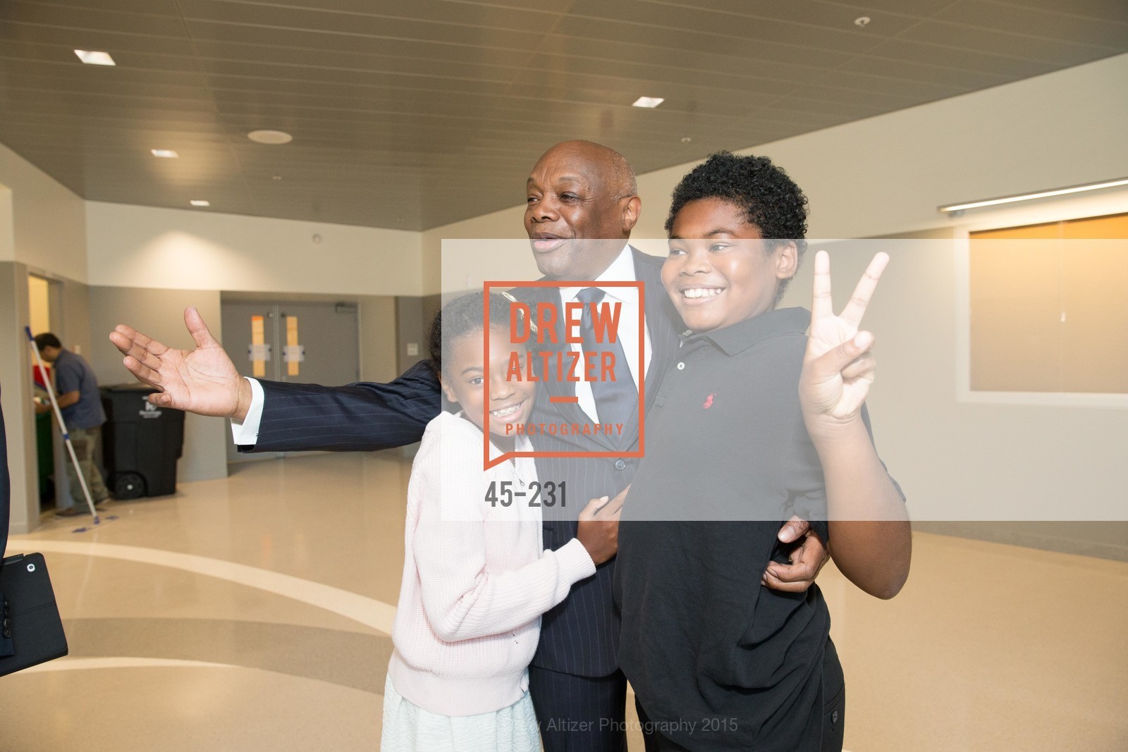 Matea Brown, Willie Brown, Lordes Brown, Willie L. Brown Middle School Ribbon Cutting Ceremony, Willie L. Brown Middle School. 2055 Silver Avenue, August 13th, 2015,Drew Altizer, Drew Altizer Photography, full-service agency, private events, San Francisco photographer, photographer california