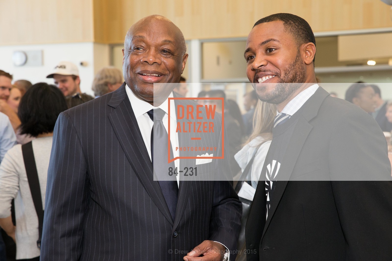 Willie Brown, Demetrius Hobson, Willie L. Brown Middle School Ribbon Cutting Ceremony, Willie L. Brown Middle School. 2055 Silver Avenue, August 13th, 2015,Drew Altizer, Drew Altizer Photography, full-service agency, private events, San Francisco photographer, photographer california