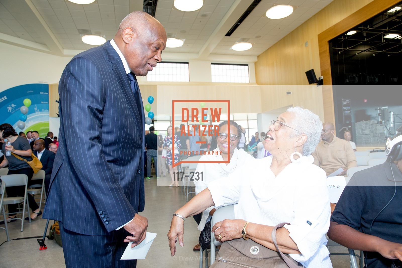 Willie Brown, Susan Brown, Blanche Brown, Willie L. Brown Middle School Ribbon Cutting Ceremony, Willie L. Brown Middle School. 2055 Silver Avenue, August 13th, 2015,Drew Altizer, Drew Altizer Photography, full-service agency, private events, San Francisco photographer, photographer california