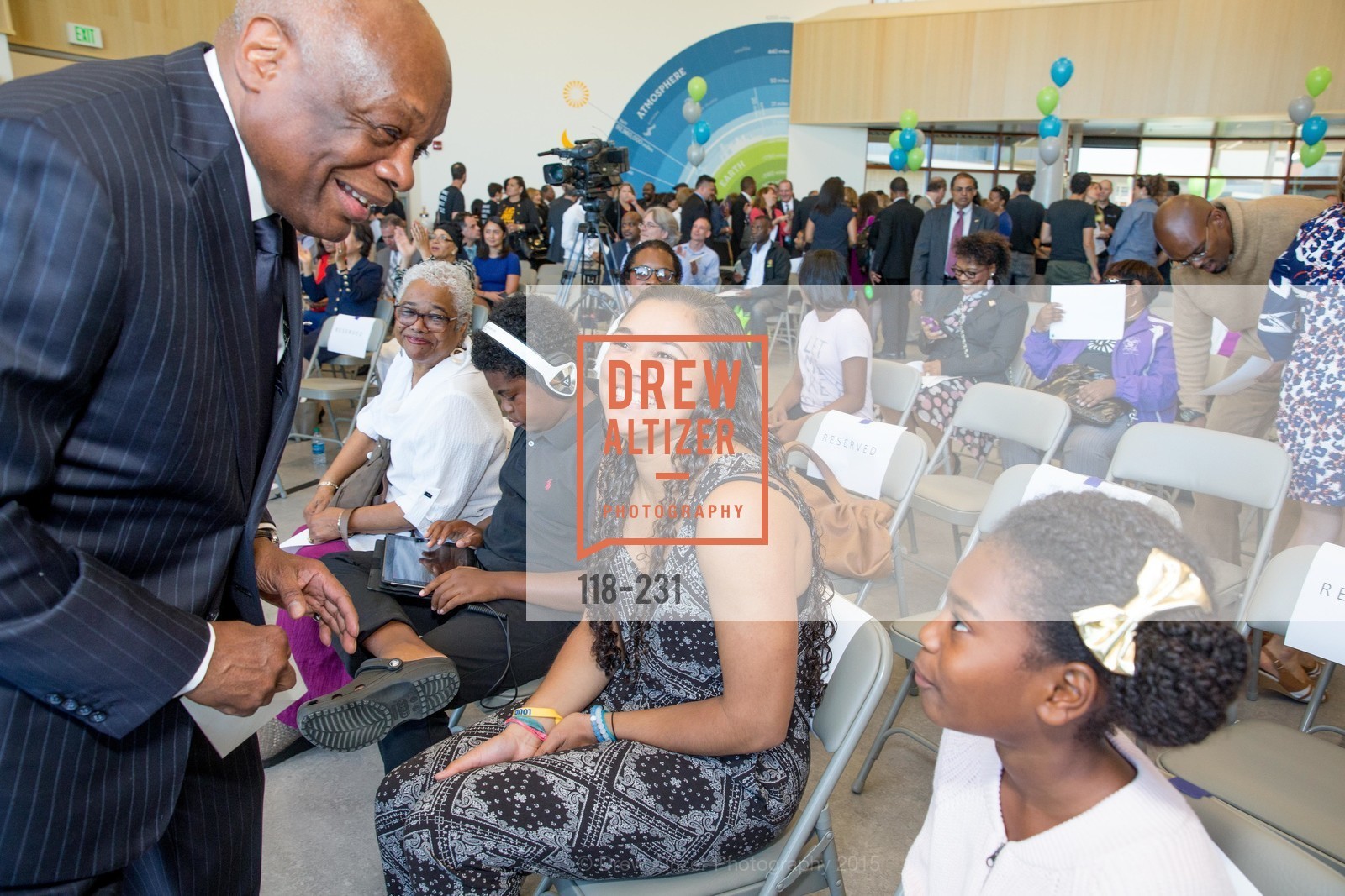 Willie Brown, Willie L. Brown Middle School Ribbon Cutting Ceremony, Willie L. Brown Middle School. 2055 Silver Avenue, August 13th, 2015,Drew Altizer, Drew Altizer Photography, full-service agency, private events, San Francisco photographer, photographer california