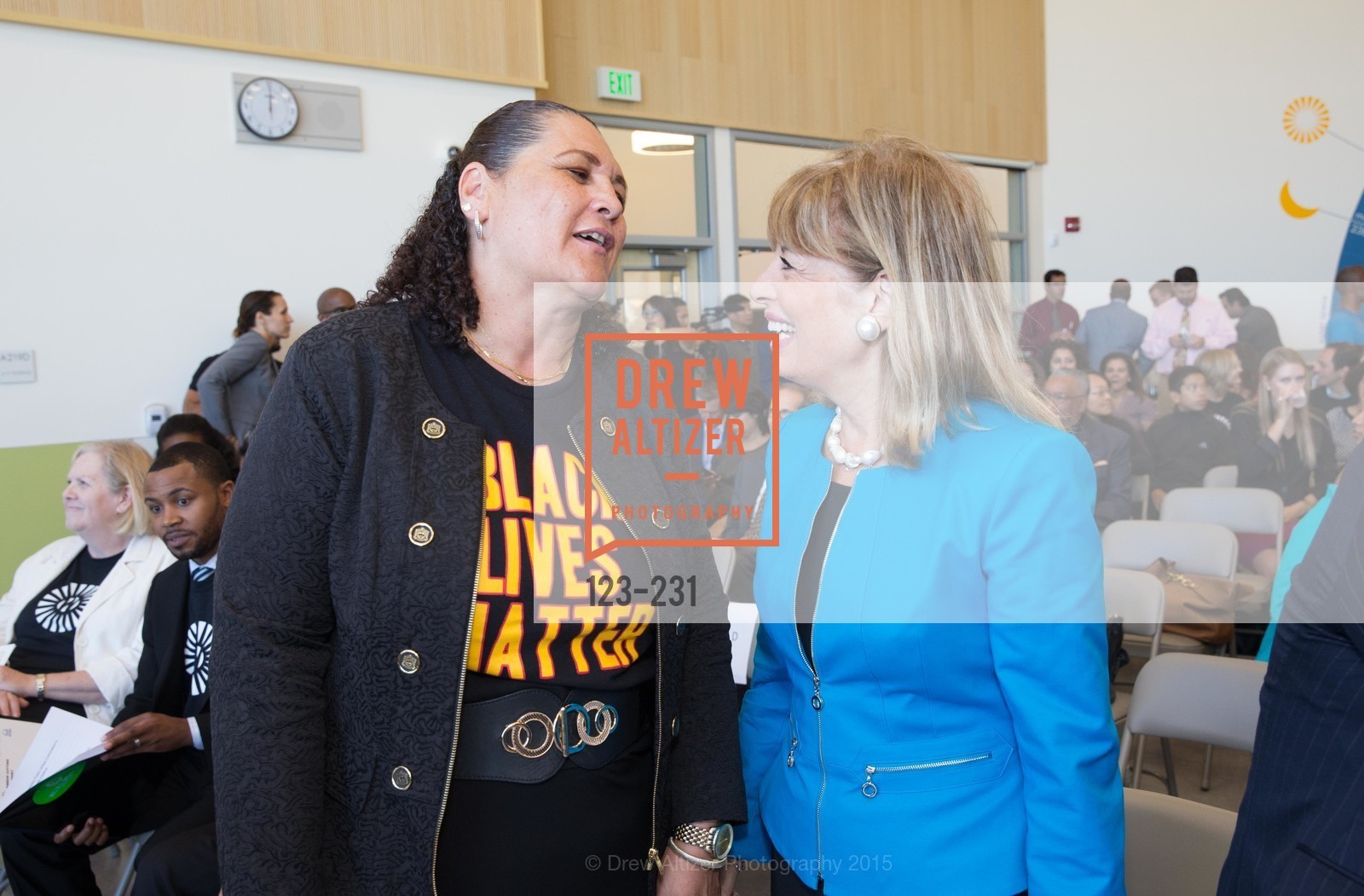 Carolyn King, Jackie Speier, Willie L. Brown Middle School Ribbon Cutting Ceremony, Willie L. Brown Middle School. 2055 Silver Avenue, August 13th, 2015,Drew Altizer, Drew Altizer Photography, full-service event agency, private events, San Francisco photographer, photographer California