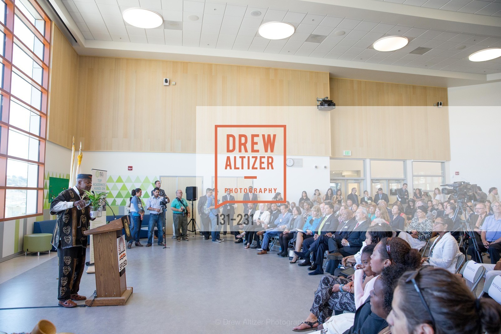 Atmosphere, Willie L. Brown Middle School Ribbon Cutting Ceremony, Willie L. Brown Middle School. 2055 Silver Avenue, August 13th, 2015,Drew Altizer, Drew Altizer Photography, full-service agency, private events, San Francisco photographer, photographer california