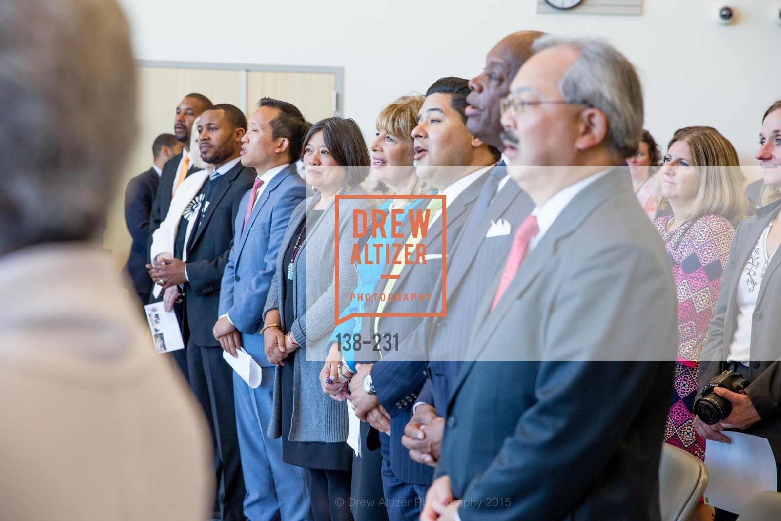 Richard Carranza, Willie Brown, Ed Lee, Gucci & Vogue Dinner, Willie L. Brown Middle School. Willie L. Brown Middle School, . 2055 Silver Avenue, December 12th, 2017, Photo #138-231 Richard Carranza, Willie Brown, Ed Lee, Photo #138-231