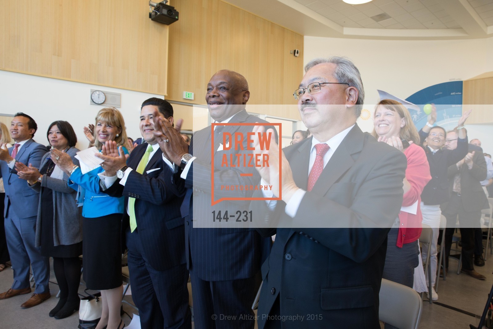 Richard Carranza, Willie Brown, Ed Lee, Willie L. Brown Middle School Ribbon Cutting Ceremony, Willie L. Brown Middle School. 2055 Silver Avenue, August 13th, 2015,Drew Altizer, Drew Altizer Photography, full-service agency, private events, San Francisco photographer, photographer california