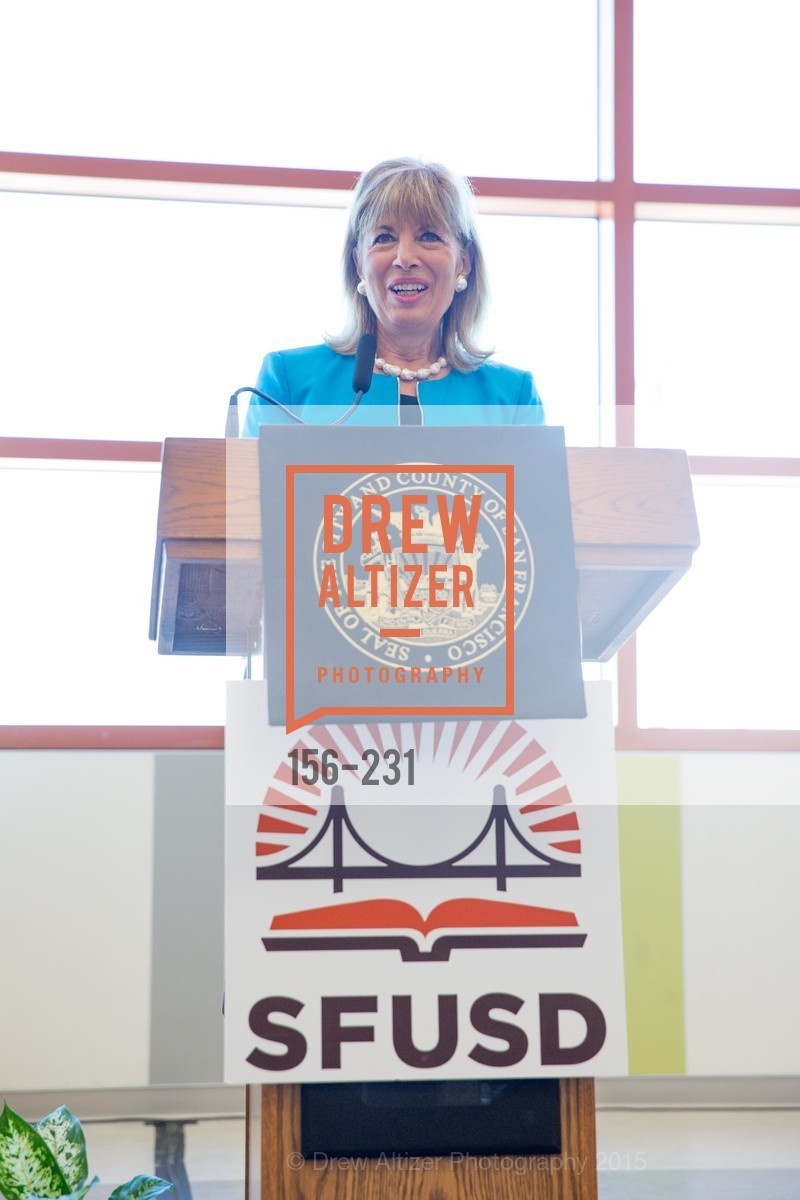 Jackie Speier, Willie L. Brown Middle School Ribbon Cutting Ceremony, Willie L. Brown Middle School. 2055 Silver Avenue, August 13th, 2015,Drew Altizer, Drew Altizer Photography, full-service agency, private events, San Francisco photographer, photographer california