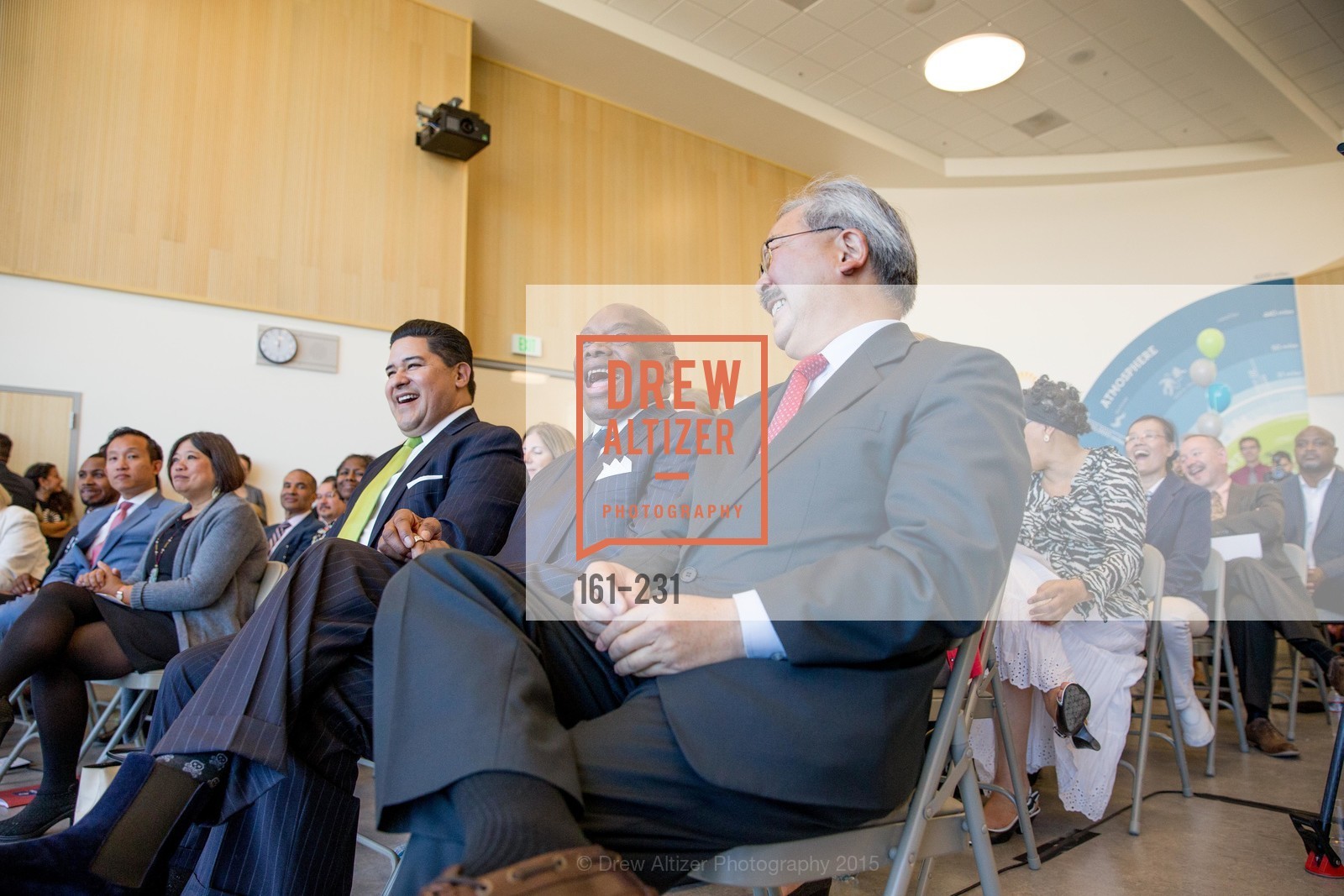 Richard Carranza, Willie Brown, Ed Lee, Gucci & Vogue Dinner, Willie L. Brown Middle School. Willie L. Brown Middle School, . 2055 Silver Avenue, December 12th, 2017, Photo #161-231 Richard Carranza, Willie Brown, Ed Lee, Photo #161-231