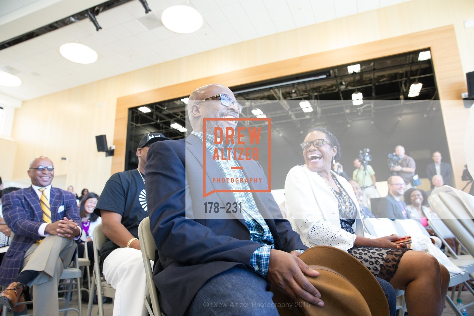 Michael Brown, Susan Brown, Gucci & Vogue Dinner, Willie L. Brown Middle School. Willie L. Brown Middle School, . 2055 Silver Avenue, August 13th, 2015, Photo #178-231 Michael Brown, Susan Brown, Photo #178-231