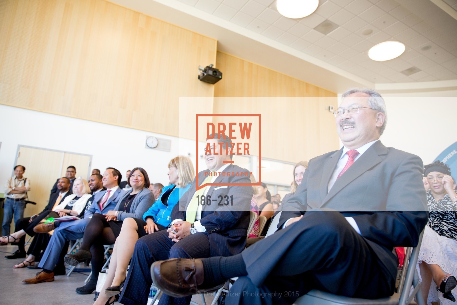 Richard Carranza, Ed Lee, Willie L. Brown Middle School Ribbon Cutting Ceremony, Willie L. Brown Middle School. 2055 Silver Avenue, August 13th, 2015,Drew Altizer, Drew Altizer Photography, full-service event agency, private events, San Francisco photographer, photographer California