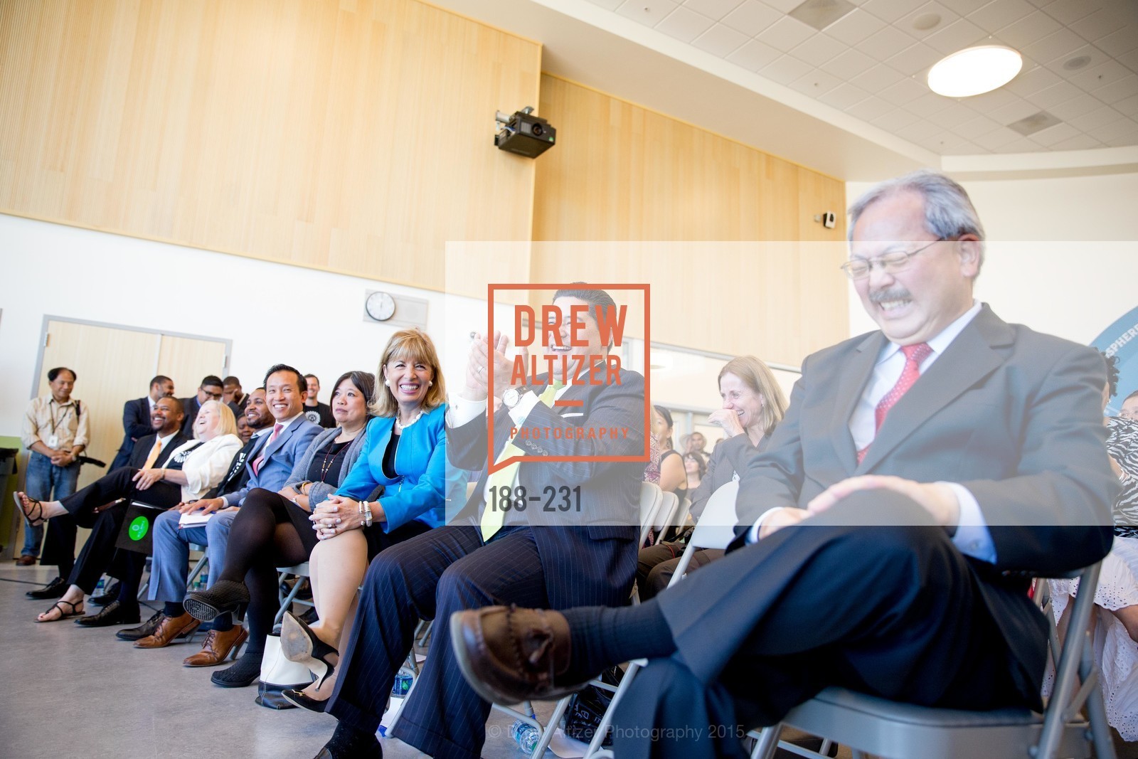 Richard Carranza, Ed Lee, Willie L. Brown Middle School Ribbon Cutting Ceremony, Willie L. Brown Middle School. 2055 Silver Avenue, August 13th, 2015,Drew Altizer, Drew Altizer Photography, full-service agency, private events, San Francisco photographer, photographer california