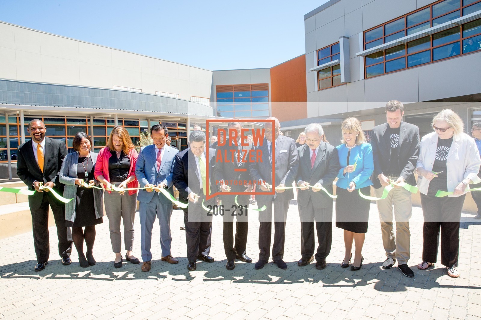 Ribbon Cutting, Willie L. Brown Middle School Ribbon Cutting Ceremony, Willie L. Brown Middle School. 2055 Silver Avenue, August 13th, 2015,Drew Altizer, Drew Altizer Photography, full-service event agency, private events, San Francisco photographer, photographer California