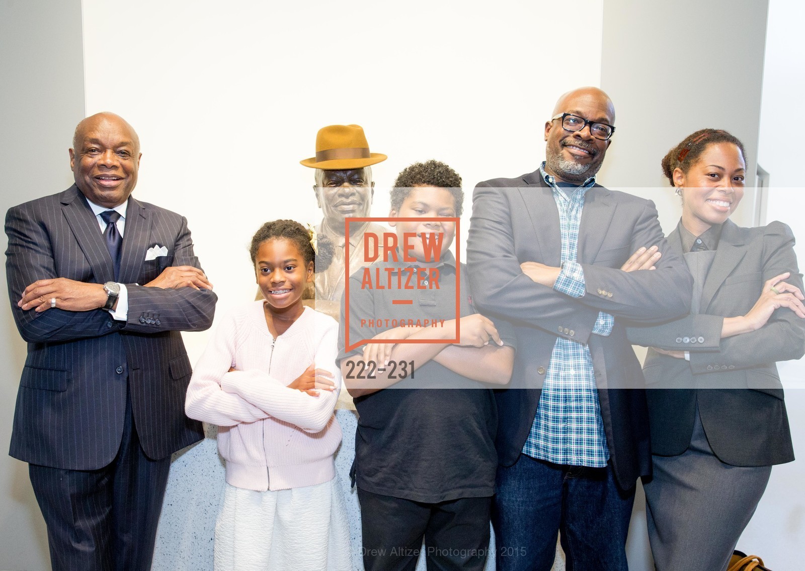 Willie Brown, Matea Brown, Lordes, Michael Brown, Isabelle Brown, Willie L. Brown Middle School Ribbon Cutting Ceremony, Willie L. Brown Middle School. 2055 Silver Avenue, August 13th, 2015,Drew Altizer, Drew Altizer Photography, full-service event agency, private events, San Francisco photographer, photographer California