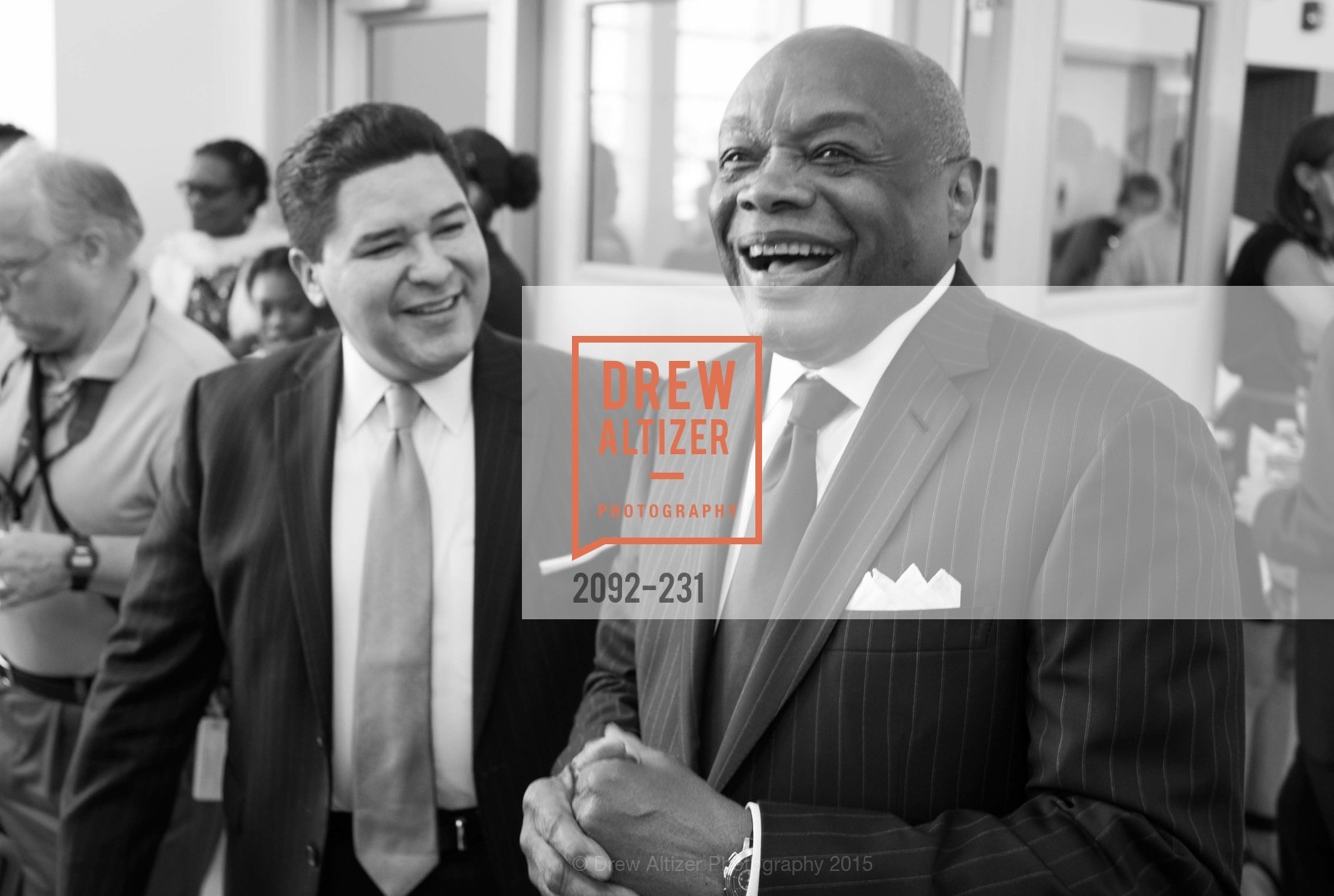 Richard Carranza, Willie Brown, Willie L. Brown Middle School Ribbon Cutting Ceremony, Willie L. Brown Middle School. 2055 Silver Avenue, August 13th, 2015,Drew Altizer, Drew Altizer Photography, full-service agency, private events, San Francisco photographer, photographer california