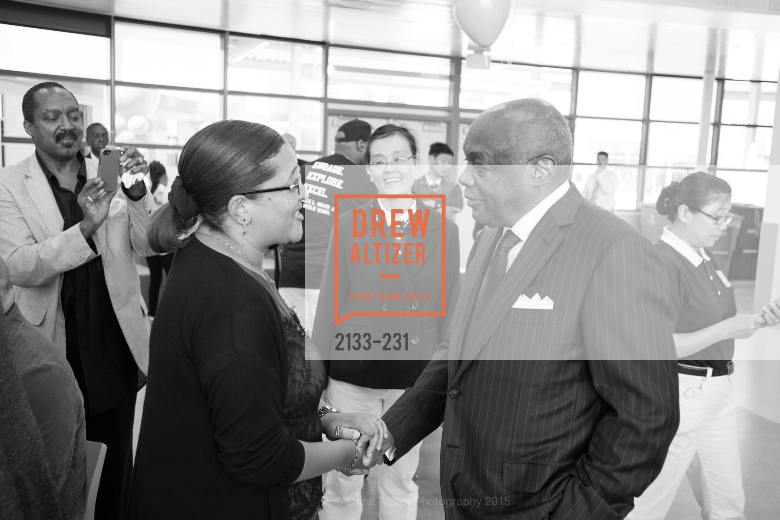 Willie Brown, Willie L. Brown Middle School Ribbon Cutting Ceremony, Willie L. Brown Middle School. 2055 Silver Avenue, August 13th, 2015,Drew Altizer, Drew Altizer Photography, full-service agency, private events, San Francisco photographer, photographer california