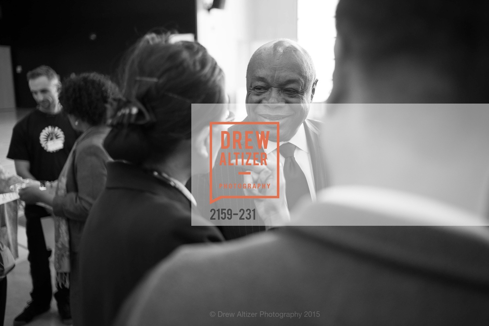 Willie Brown, Gucci & Vogue Dinner, Willie L. Brown Middle School. Willie L. Brown Middle School, . 2055 Silver Avenue, August 14th, 2015, Photo #2159-231 Willie Brown, Photo #2159-231